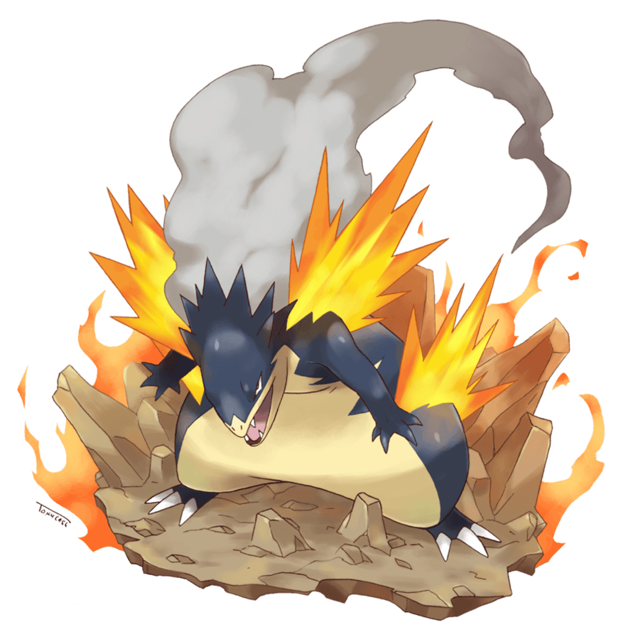 900x900 Mega Typhlosion, Phone