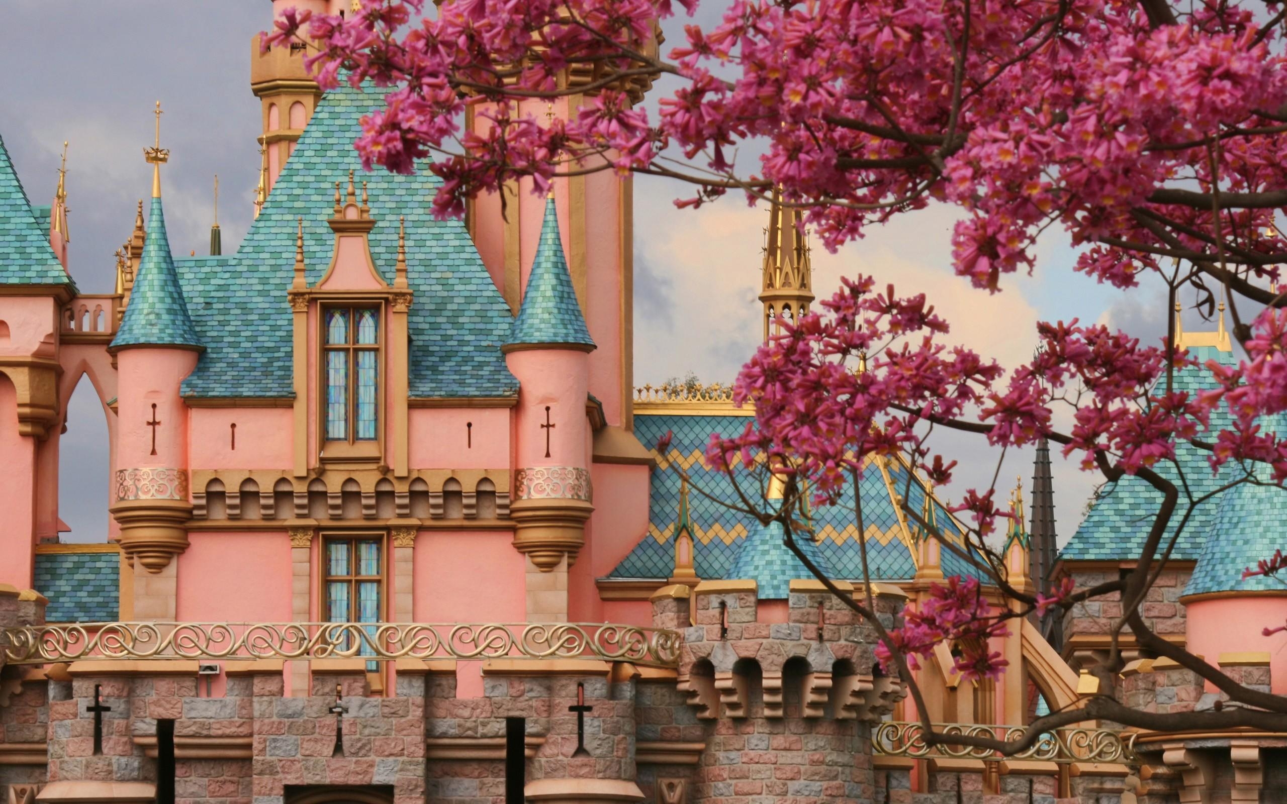 2560x1600 Disneyland sleeping beauty castle wallpaperx1600, Desktop