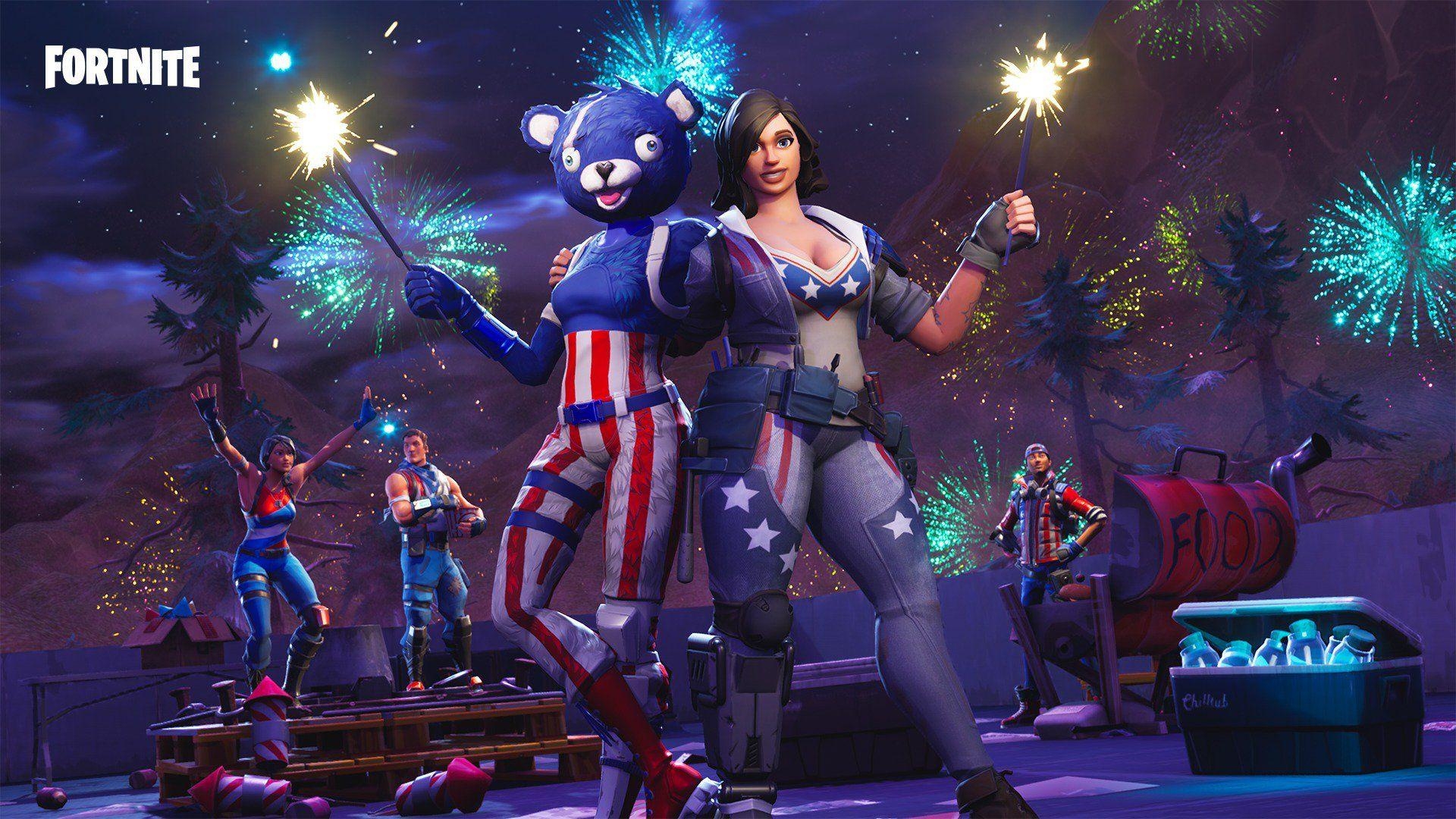 1920x1080 Possible Live Fortnite Fireworks Event for 4th July Tonight & More, Desktop