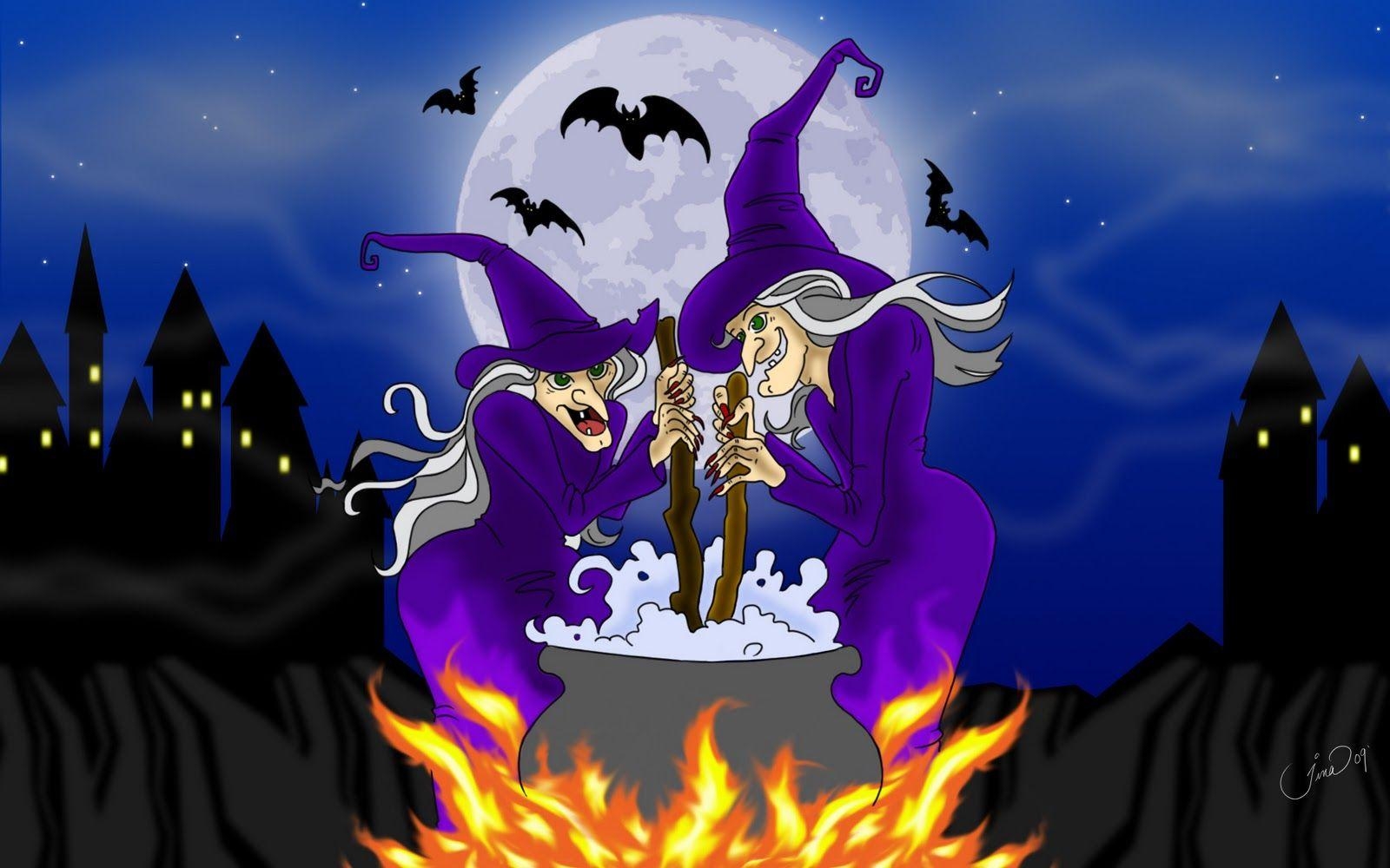 1600x1000 Animated Halloween Wallpaper, Desktop