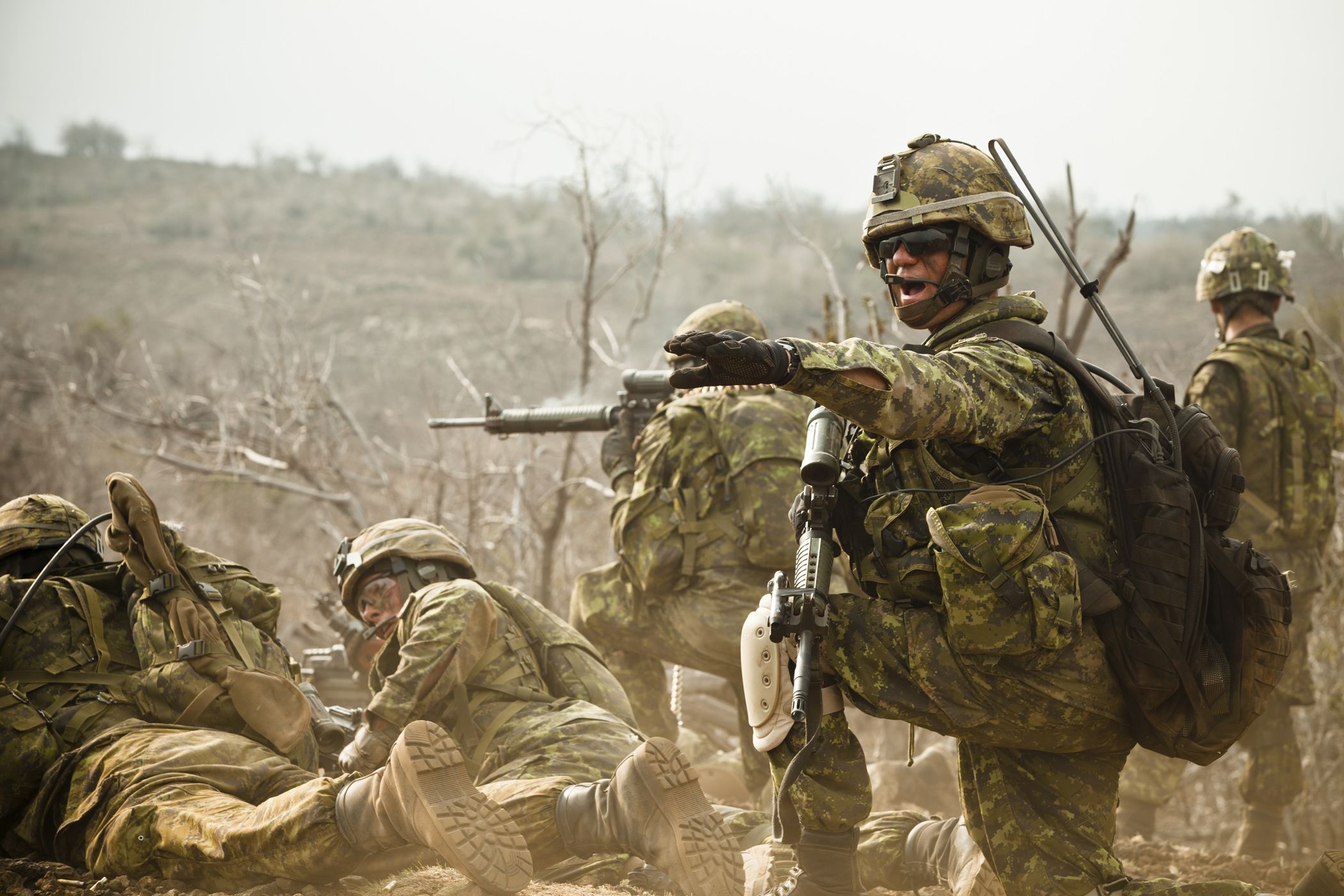 2100x1400 Canadian Soldier In Action Wallpaper & Background, Desktop