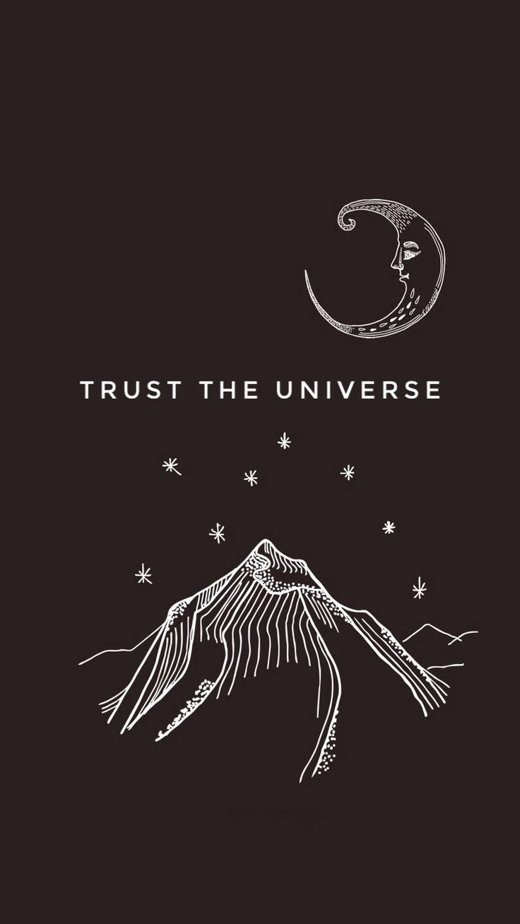 740x1310 Trust the universe. Spiritual wallpaper, Spirituality, Universe quotes, Phone