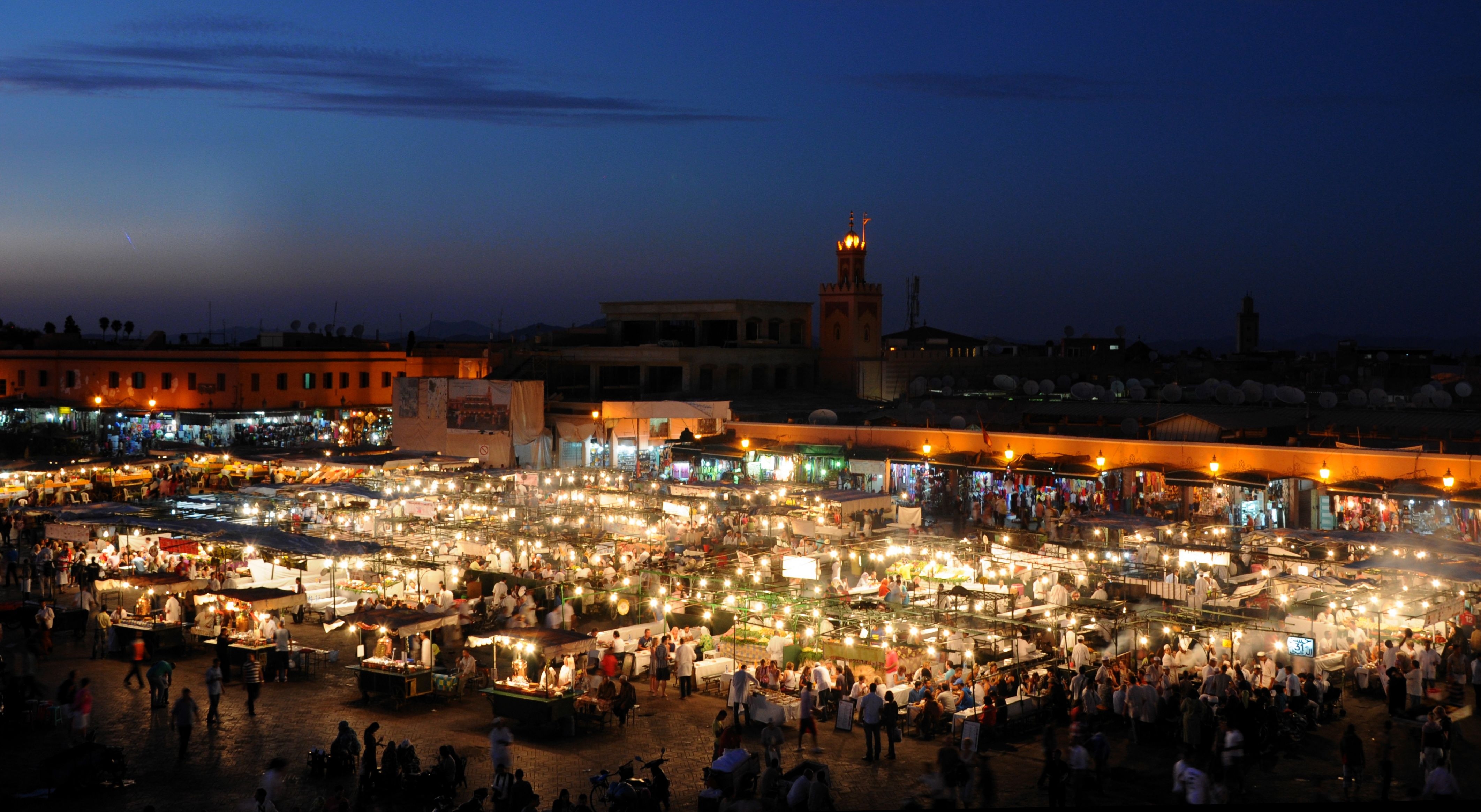 4250x2330 Jemaa El Fn HD Wallpaper, Background Image, Desktop