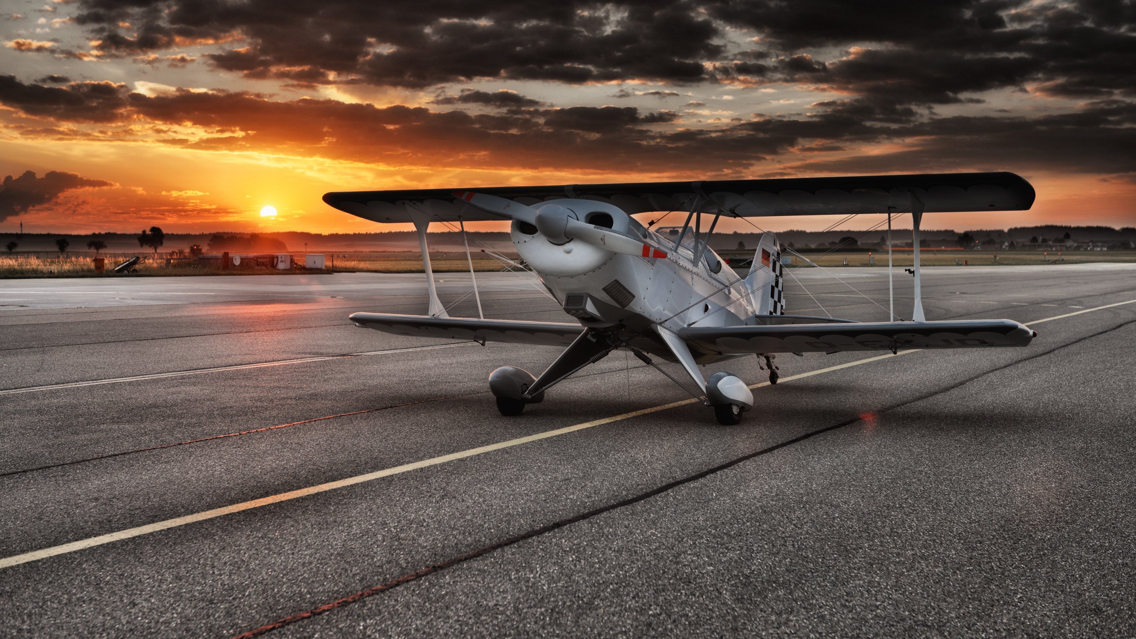 3840x2160 Small Airport Aircraft Wallpaper 50127 px, Desktop