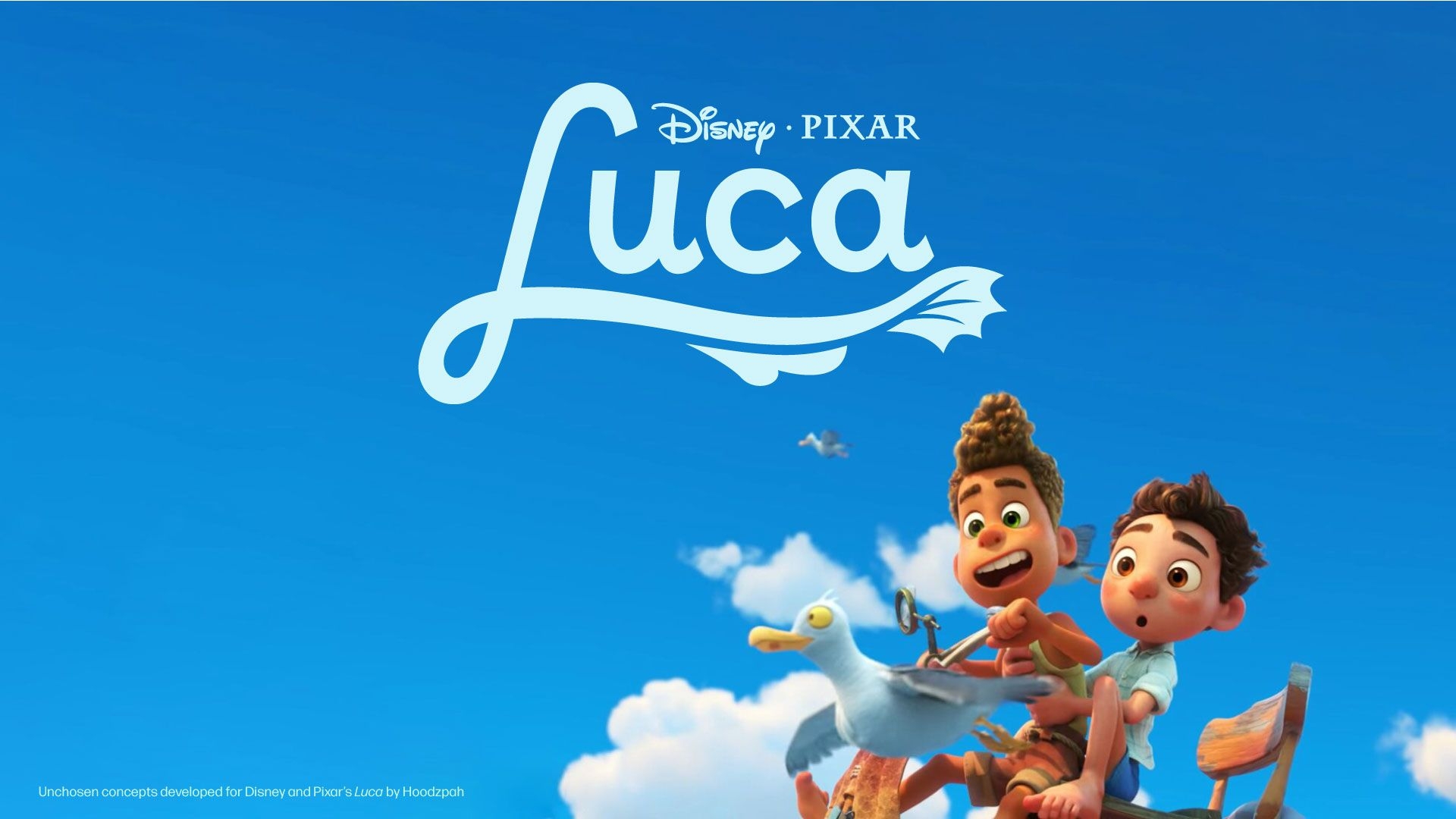 1920x1080 Title Treatment Concepts for Disney and Pixar's Luca % %, Desktop