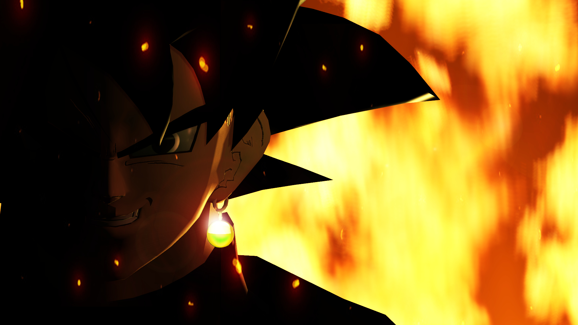 1920x1080 Dark Cool Goku Black Wallpaper, Desktop