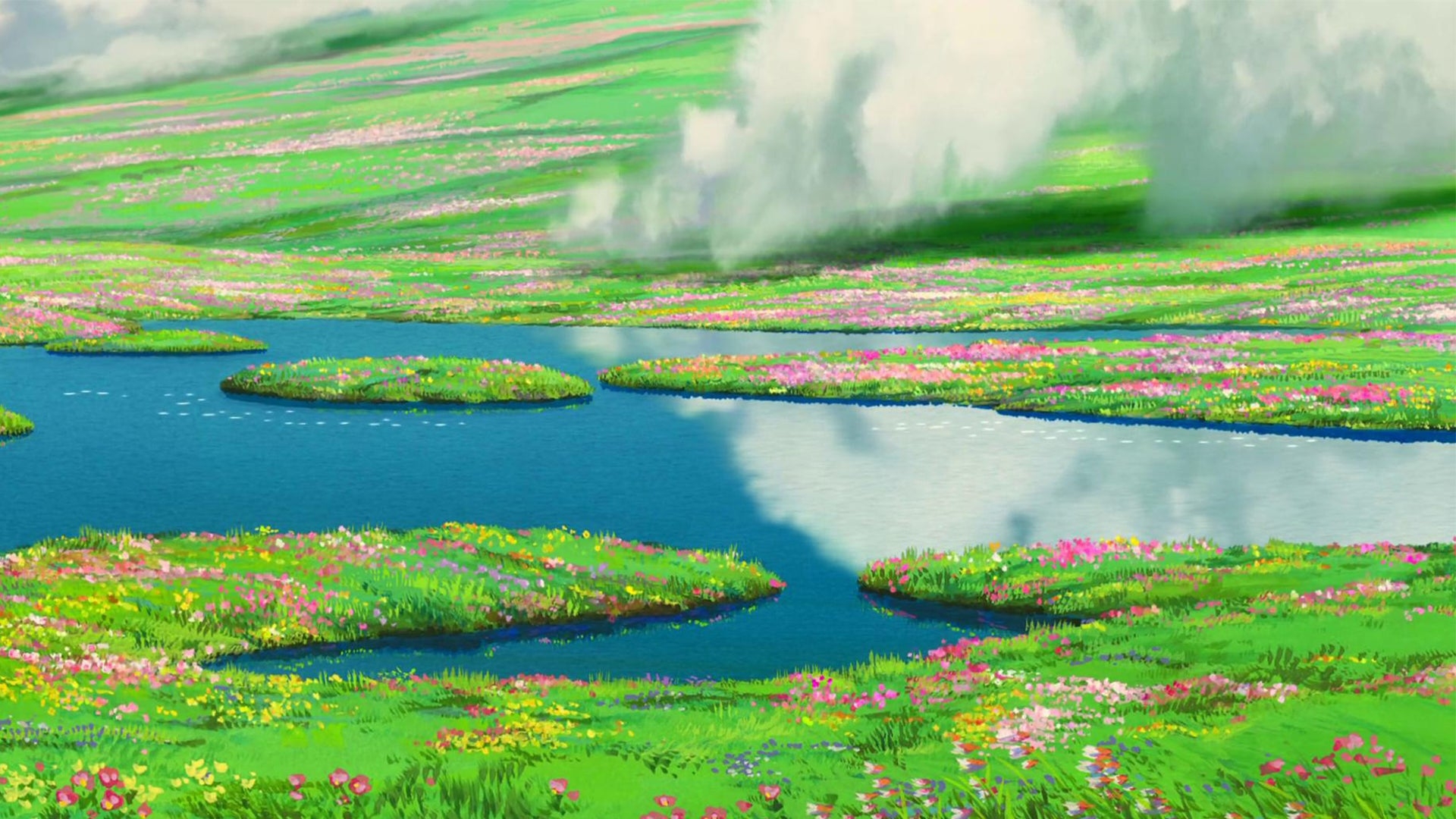 1920x1080 Meadows (from Howl's Moving Castle) []: wallpaper, Desktop