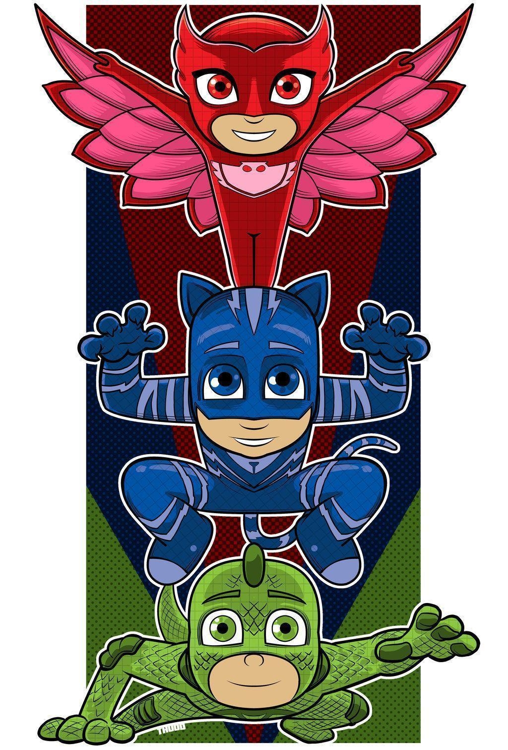 1030x1520 PJ Masks By TRC Tooniversity, Phone