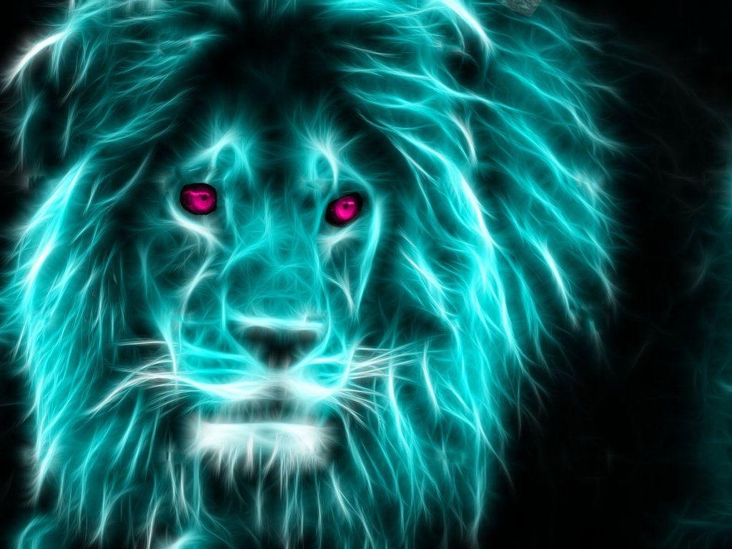 1030x770 Neon Animal Wallpaper, Desktop