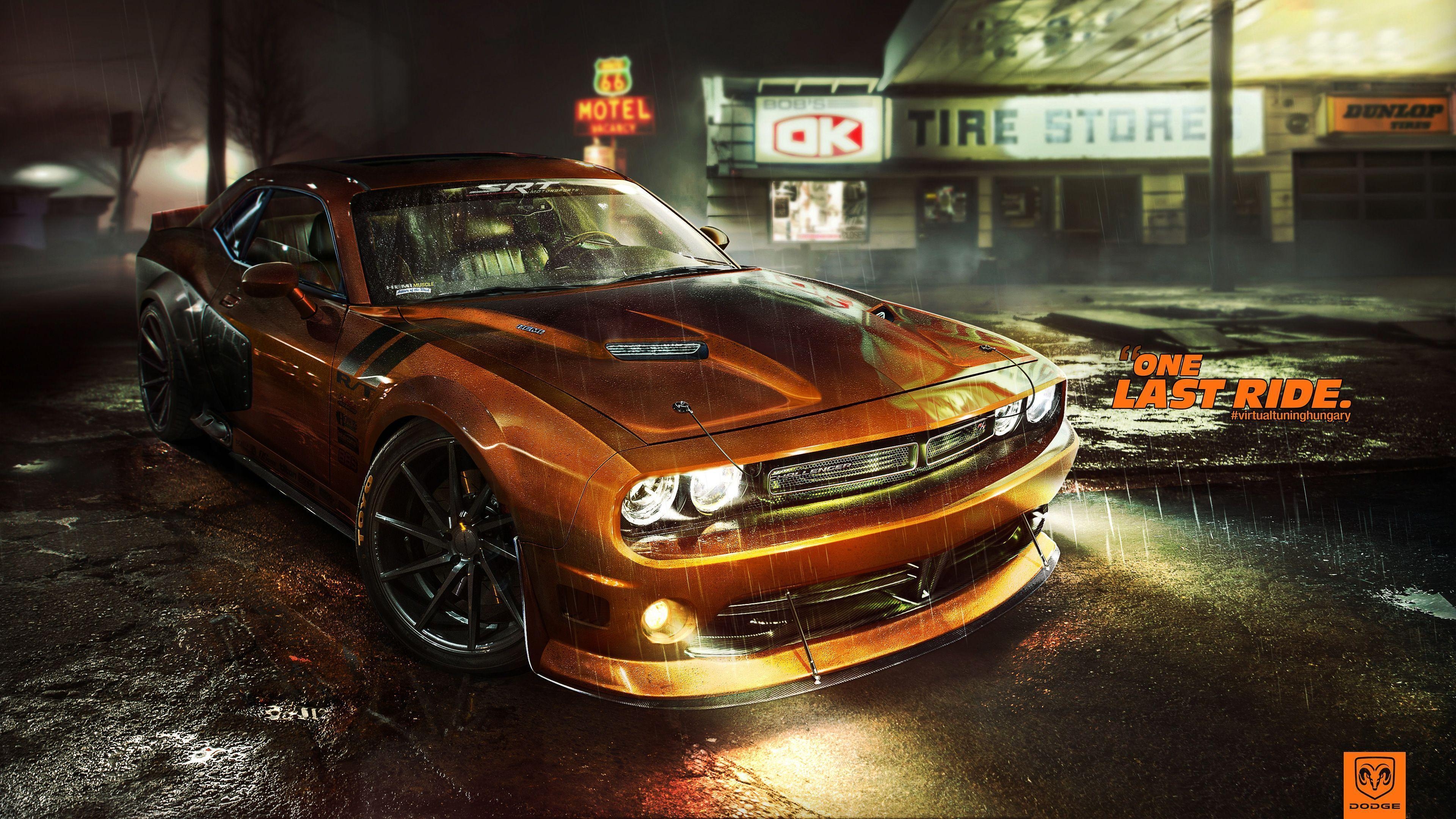 3840x2160 Dodge Challenger 4K Wallpaper. HD Car Wallpaper, Desktop