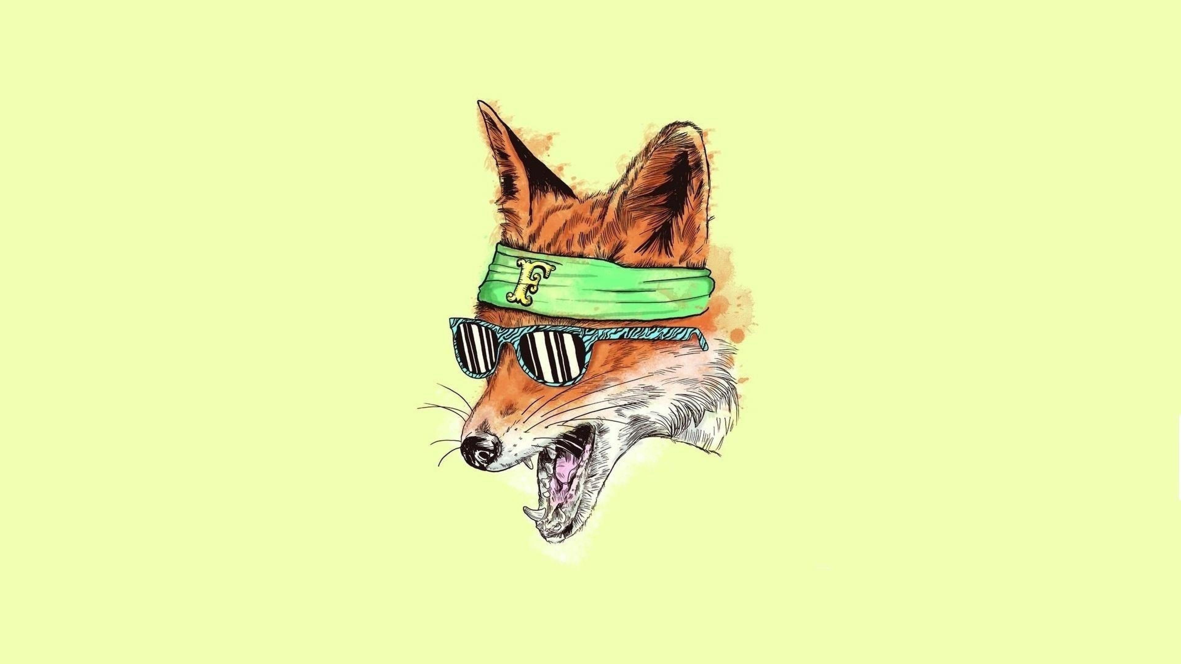 3840x2160 Fox Art 07918, Desktop