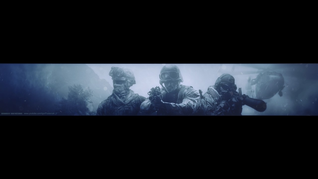 1280x720 Call of Duty: FREE Youtube Banner, Desktop