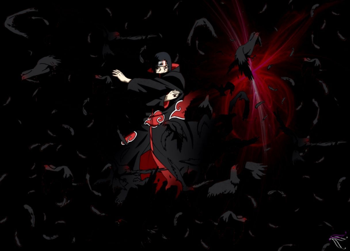 1220x880 Mangekyo Sharingan Itachi Uchiha Wallpaper 4k, Desktop