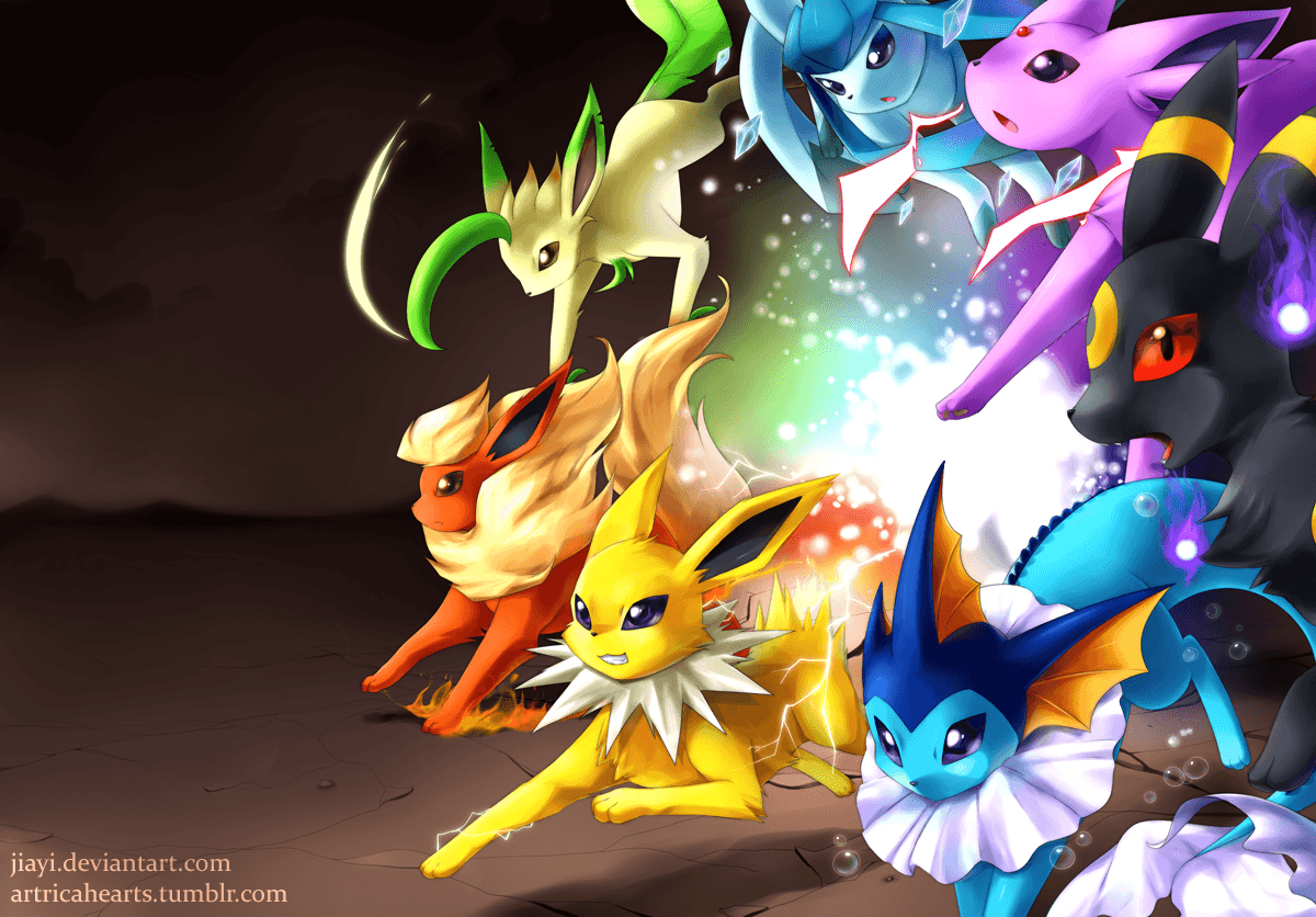 1200x840 Wallpaper For > Cute Eevee Evolutions Wallpaper, Desktop