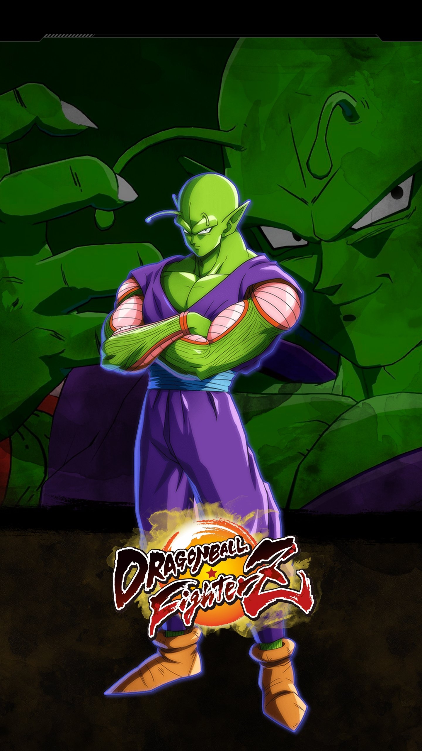 1440x2560 Dragon Ball FighterZ Piccolo Wallpaper with Monocle, Phone