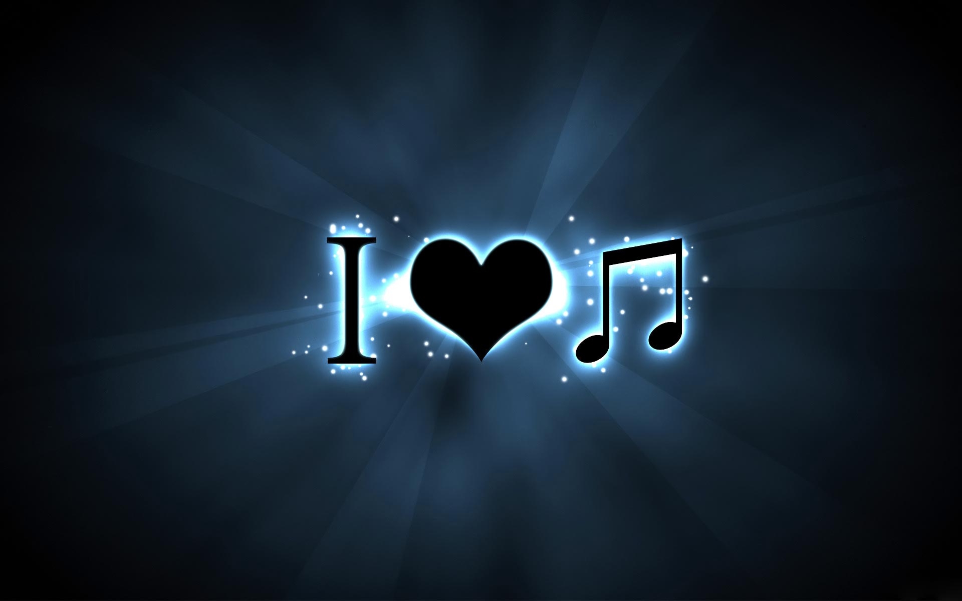 1920x1200 I Love Music Wallpaper, Desktop