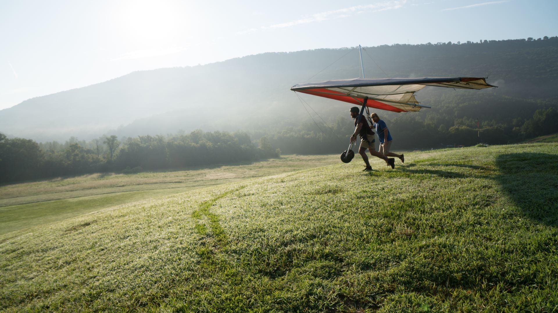 1920x1080 Hang gliding on Lookout Mountain. The best in the world, Desktop