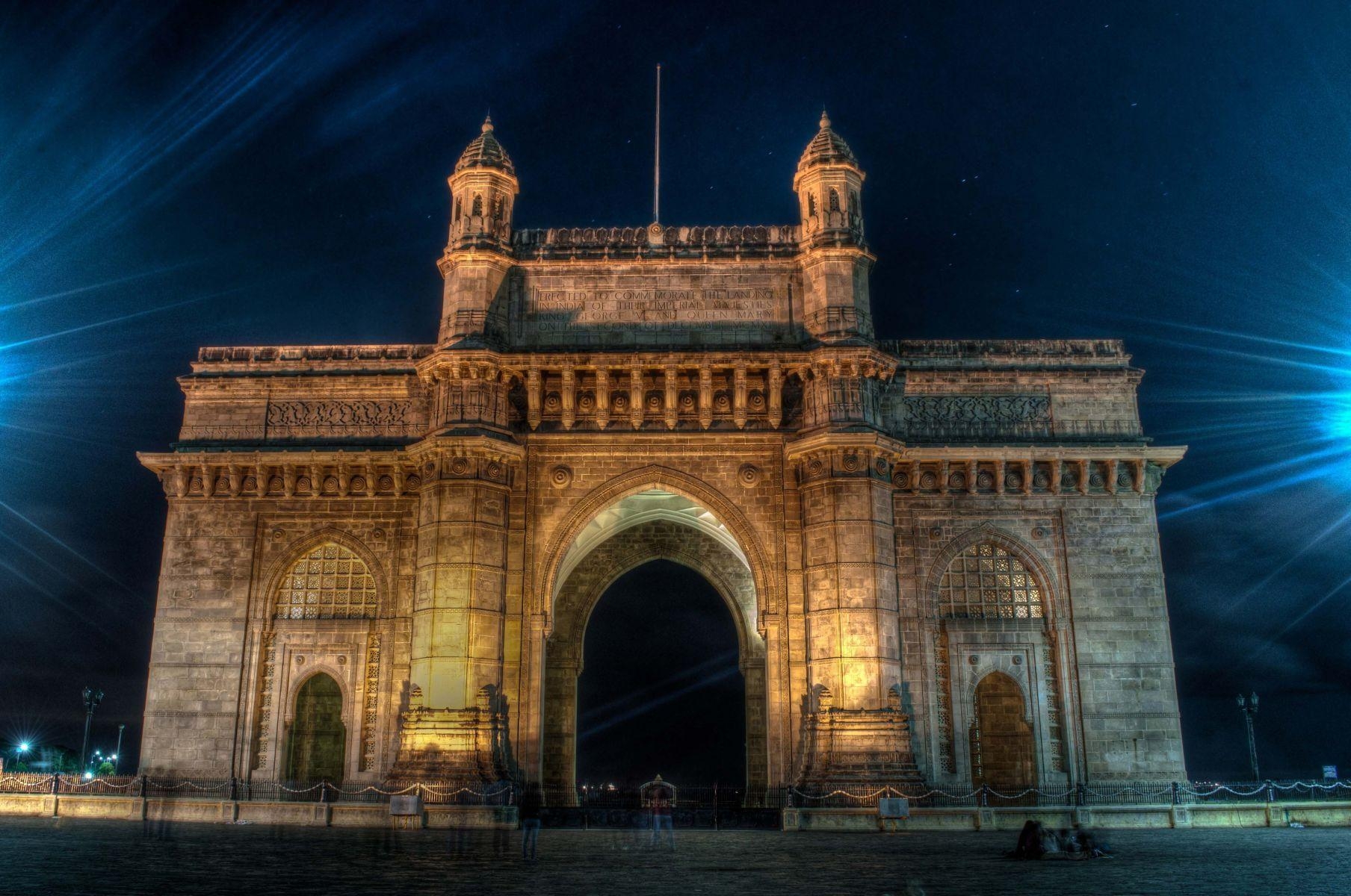 1810x1200 At Night Picture Of Gateway Of India. HD Travel Wallpaper, Desktop