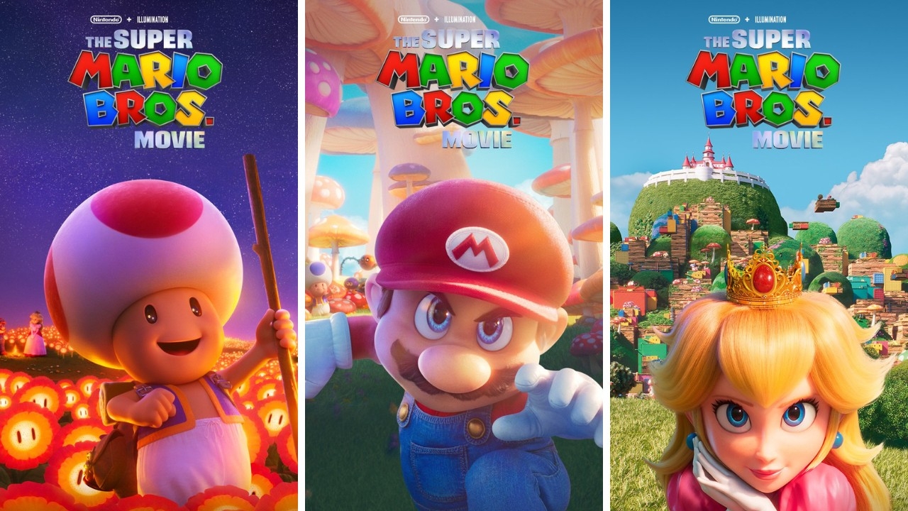 1280x720 The Super Mario Bros. Movie Official Posters Revealed, Desktop