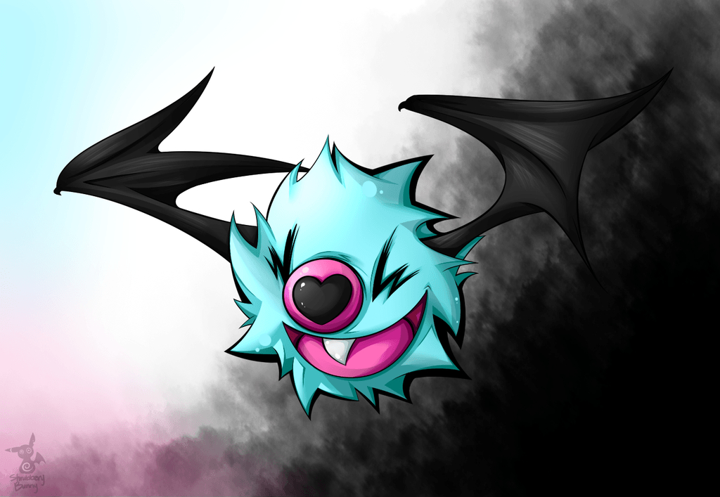 1030x710 Woobat By Shrubbery Bunny. By Shrubbery Bunny HD Wallpaper, Desktop