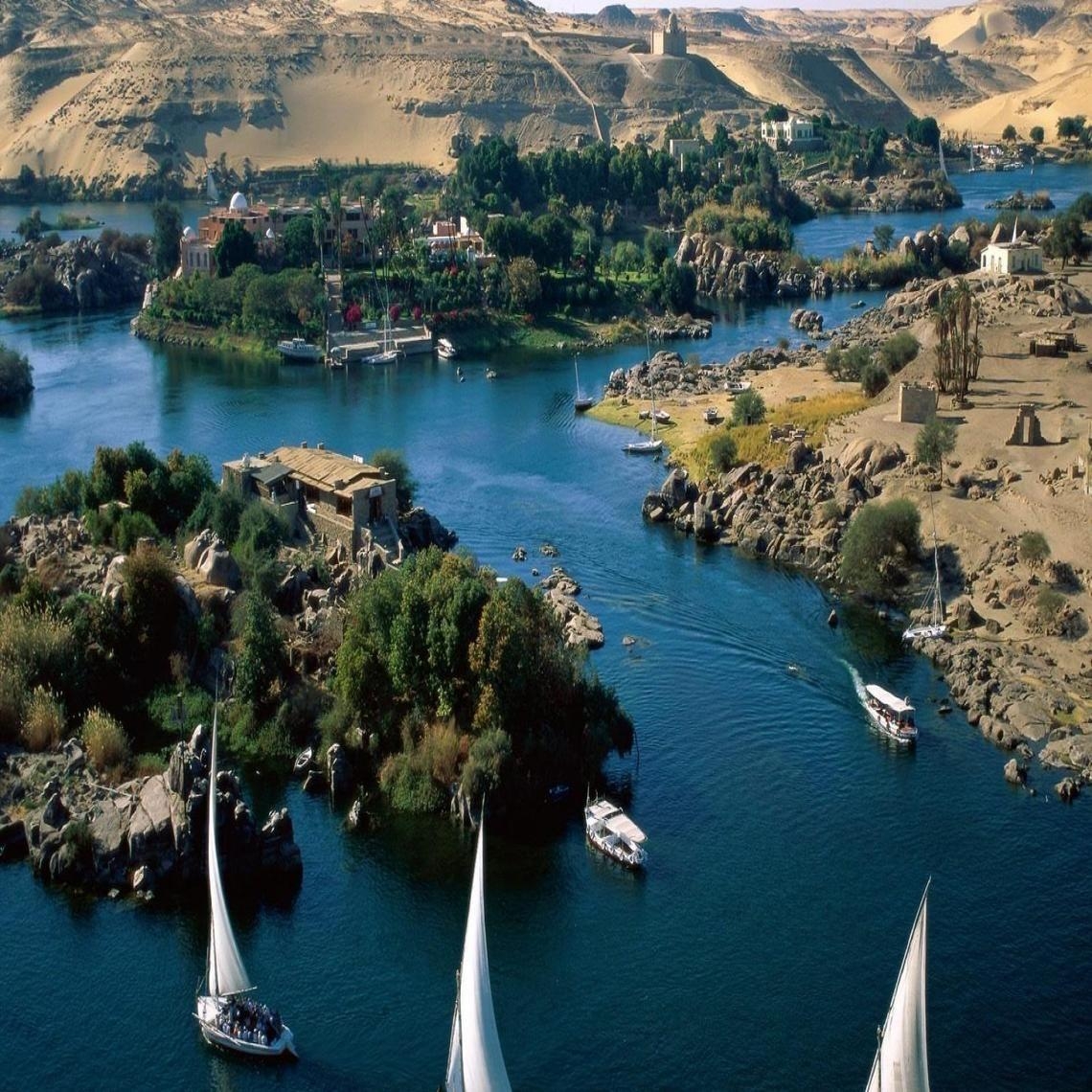 1140x1140 beautiful nile river egypt, Phone