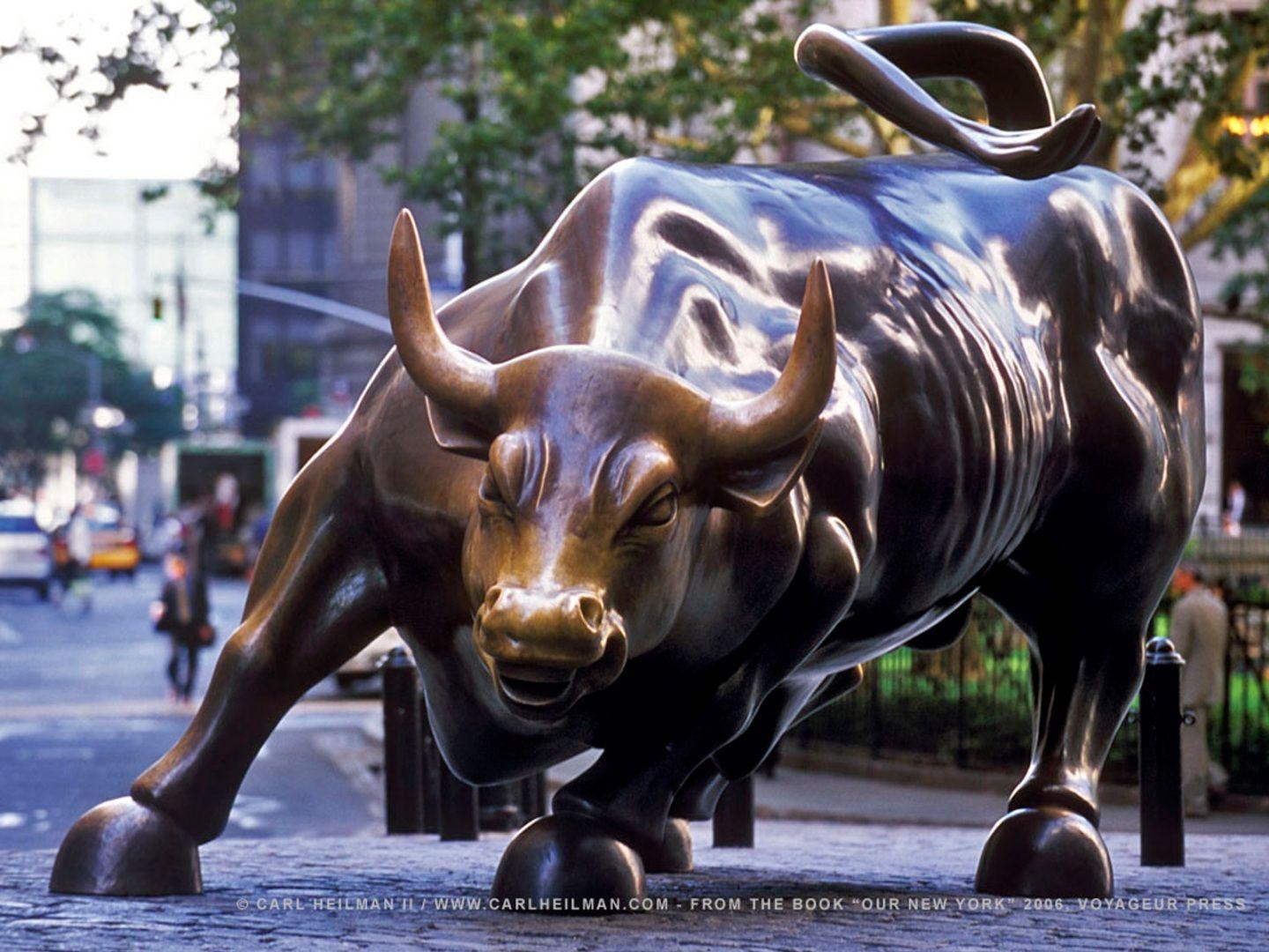 1440x1080 Toro de Wall Street, Desktop