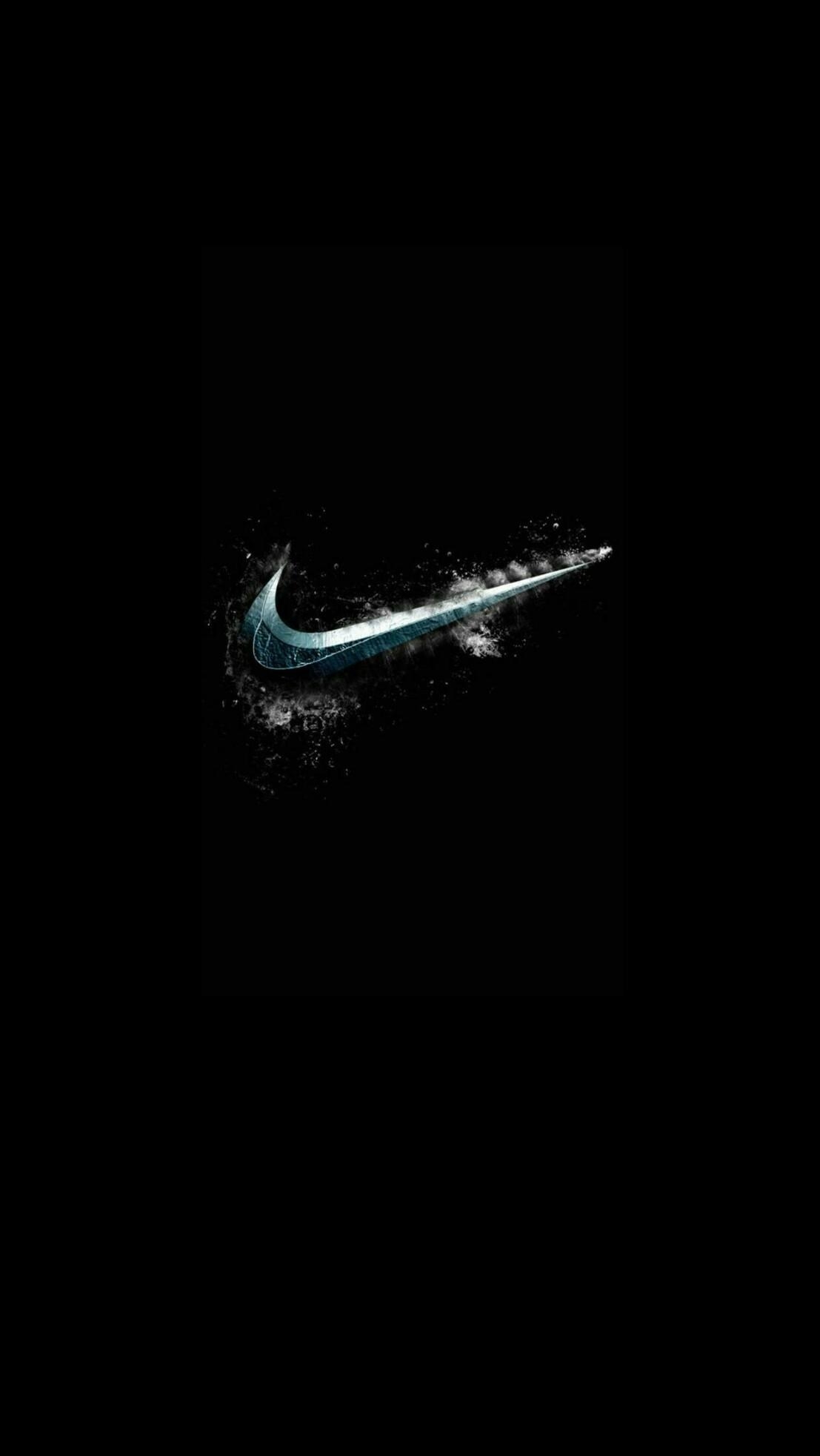 1110x1970 Nike Black Wallpaper, Phone