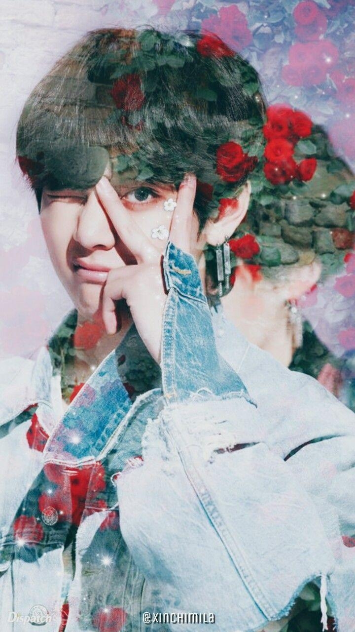 720x1280 BTS Wallpaper Lock Screen Kim Taehyung V FAKE LOVE, Phone