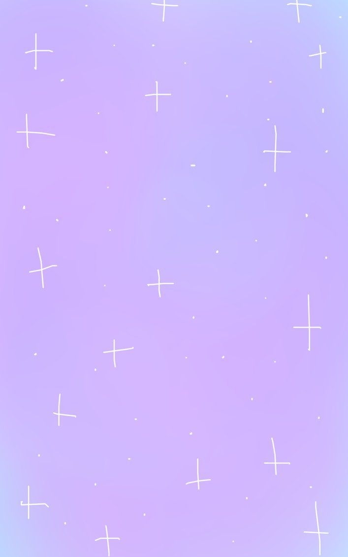 710x1140 Simple Pastel Purple Aesthetic Wallpaper, Phone