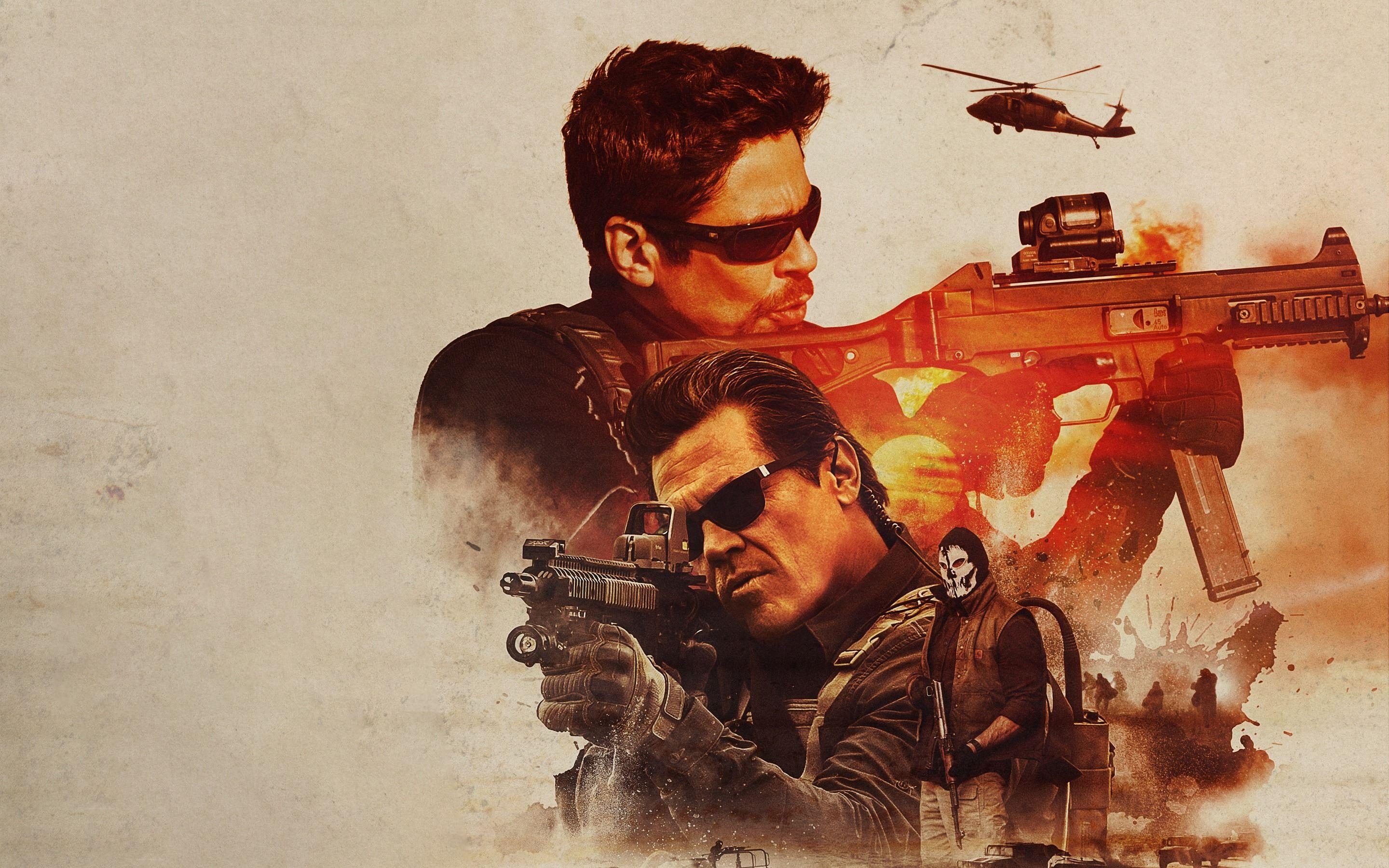 2880x1800 Download wallpaper Sicario, Day of the Soldado, Sicario 2, Desktop