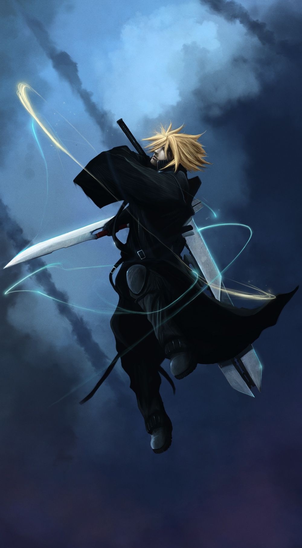 1000x1820 Cloud strife final fantasy vii wallpaper, Phone