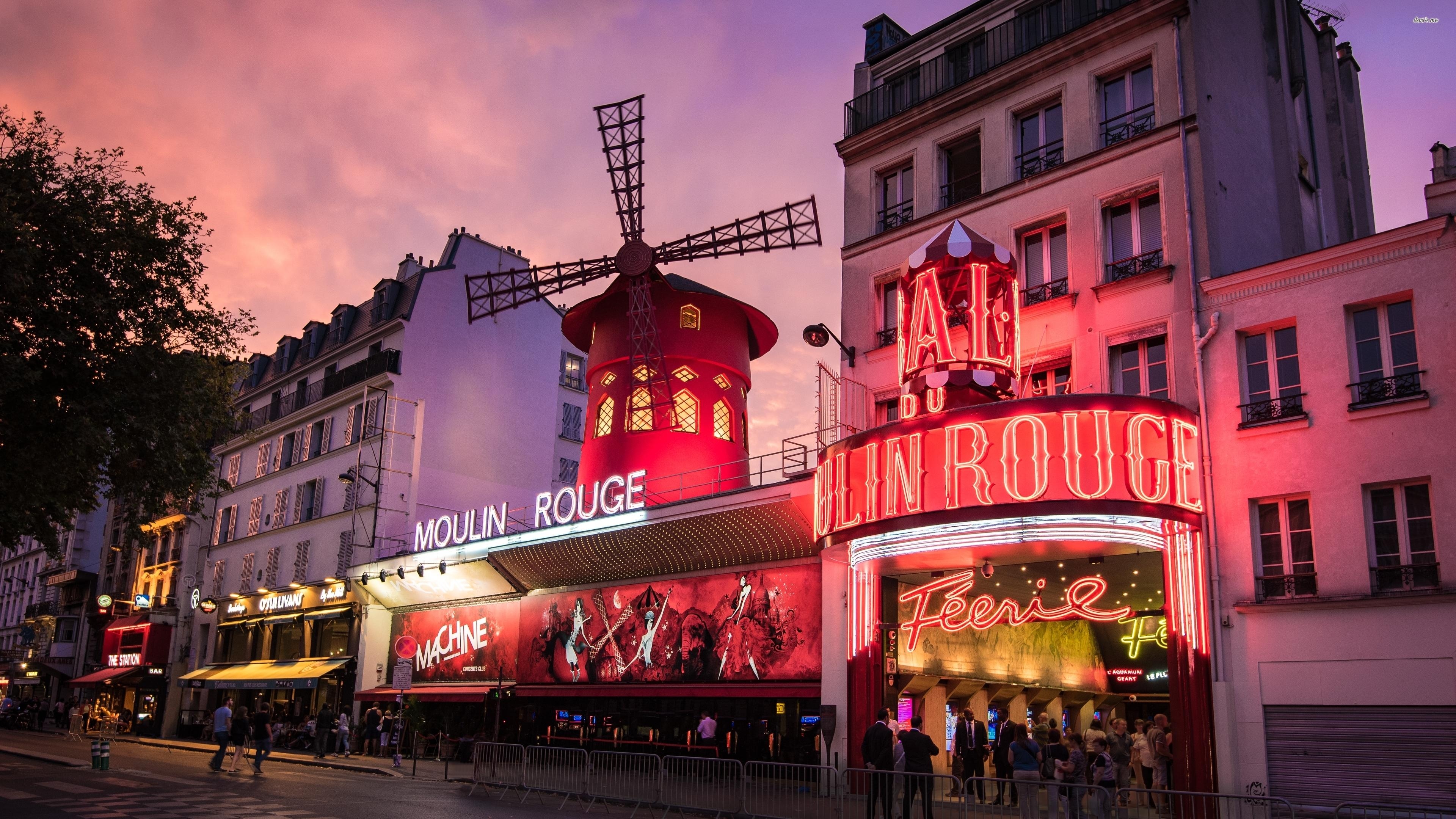 3840x2160 Moulin Rouge in Paris wallpaper wallpaper, Desktop