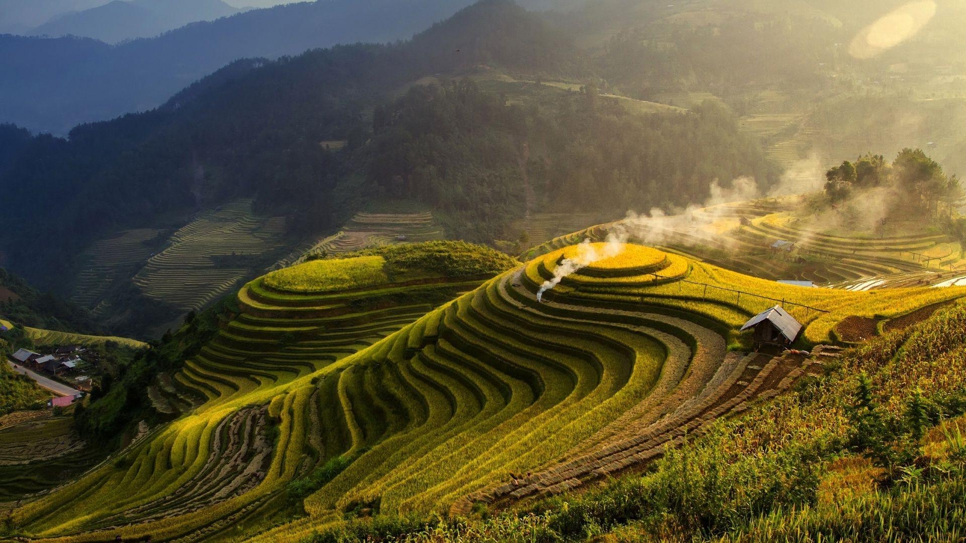 1920x1080 Rice Terraces Mountain Wallpaper New 31 Best Banaue Rice Terraces, Desktop