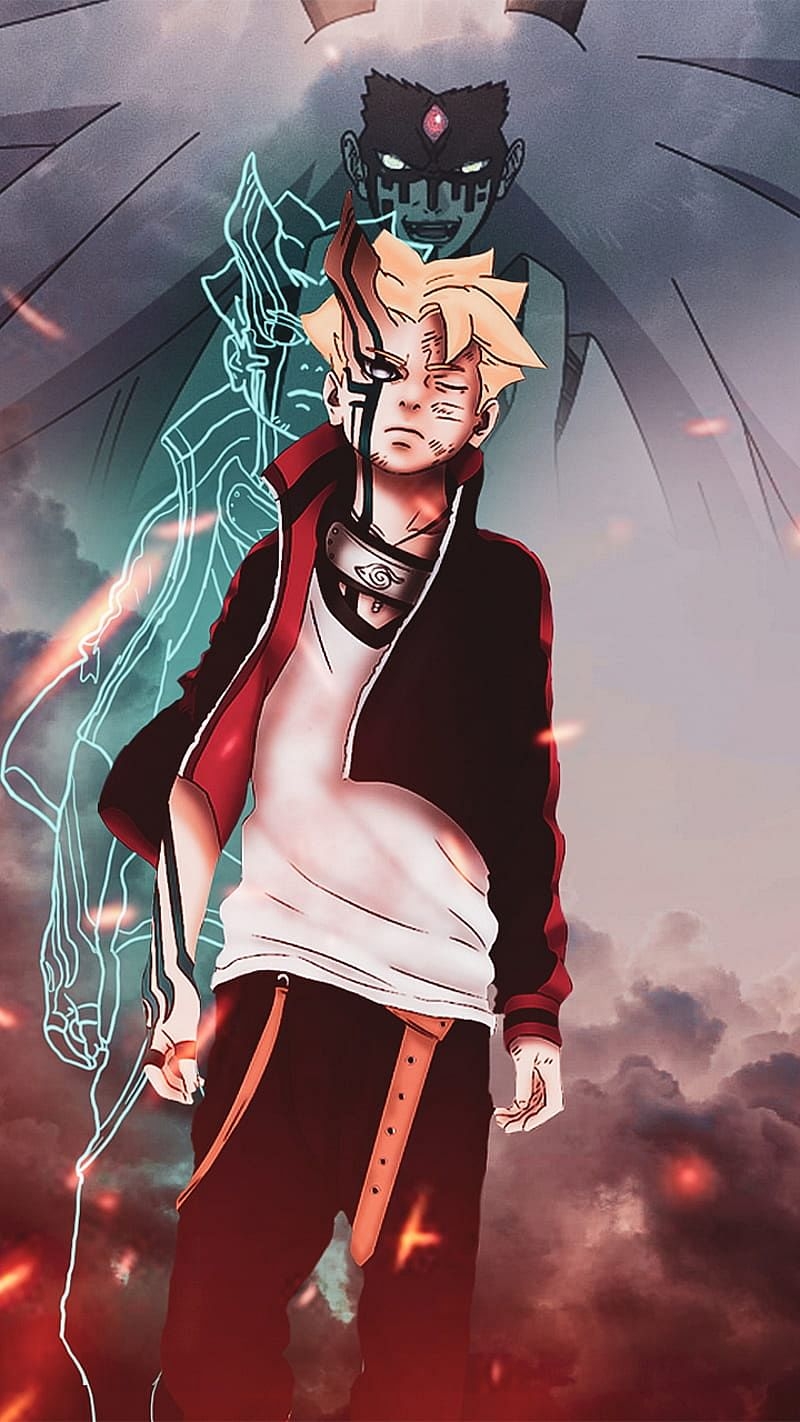 800x1430 8th Hokage in Boruto Two Blue Vortex, Phone