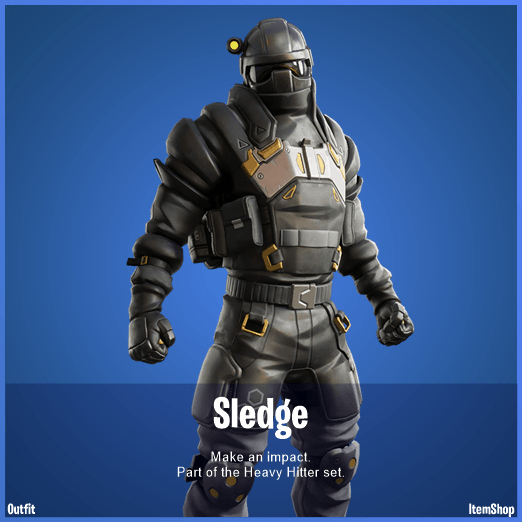 530x530 Sledge Fortnite wallpaper, Phone