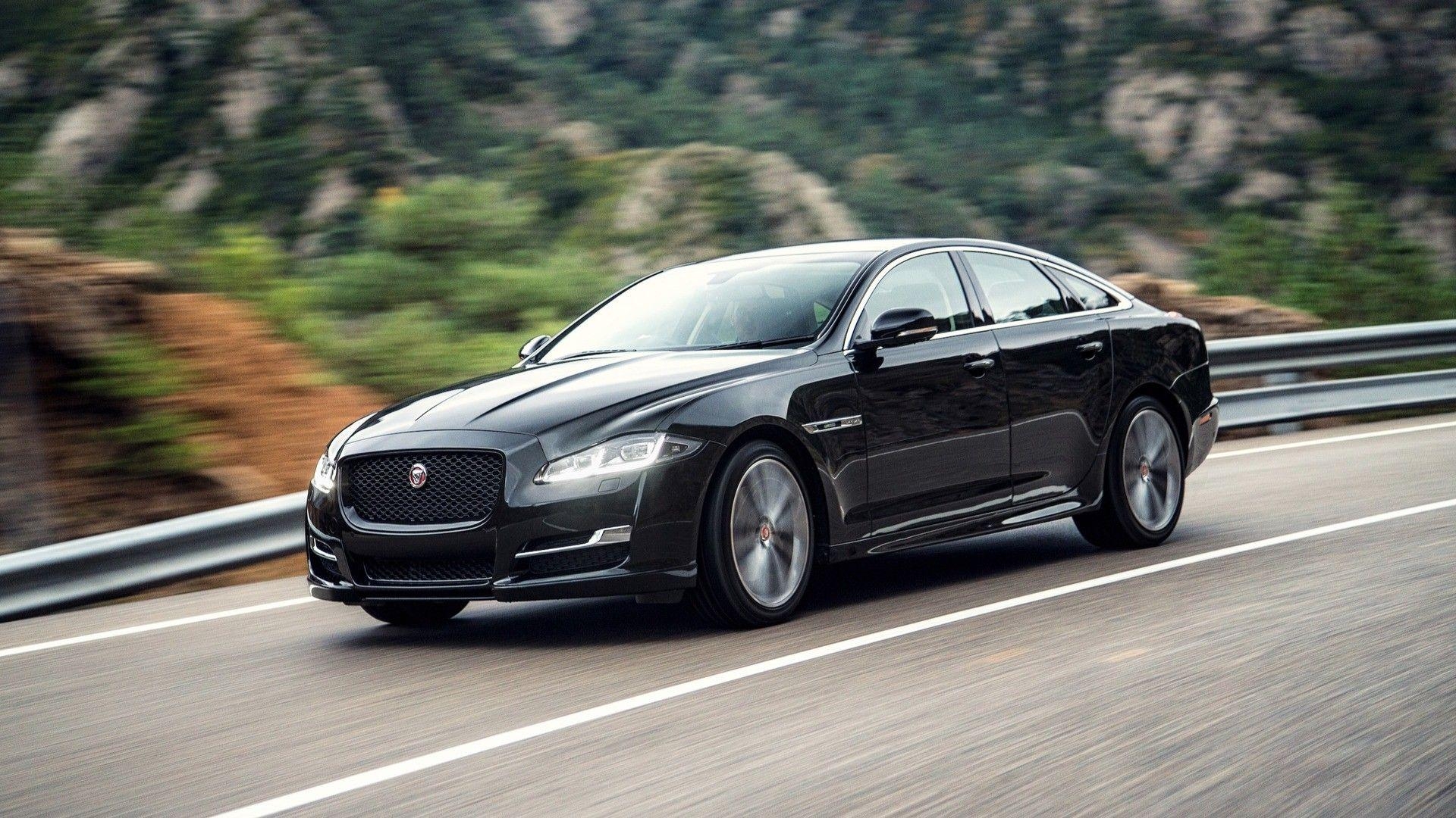 1920x1080 Awesome Jaguar XJ Black Car, Desktop