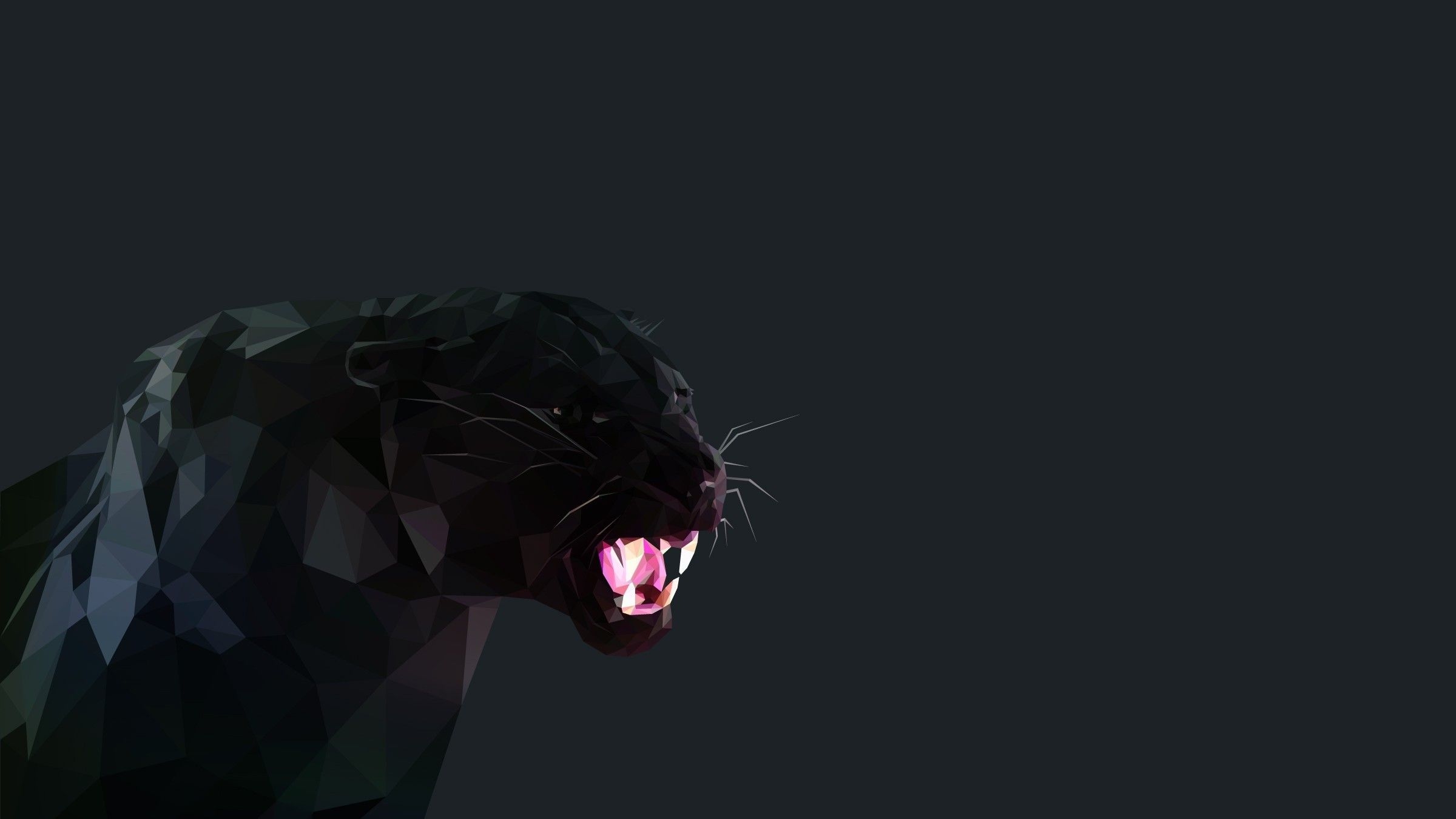 2400x1350 Black Panther Background, Desktop