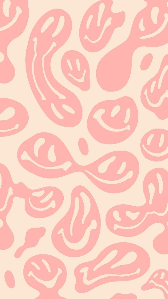 680x1200 pink smiley face wallpaper. Preppy wallpaper, iPhone wallpaper pattern, Phone wallp. Phone wallpaper patterns, iPhone wallpaper pattern, Preppy wallpaper, Phone