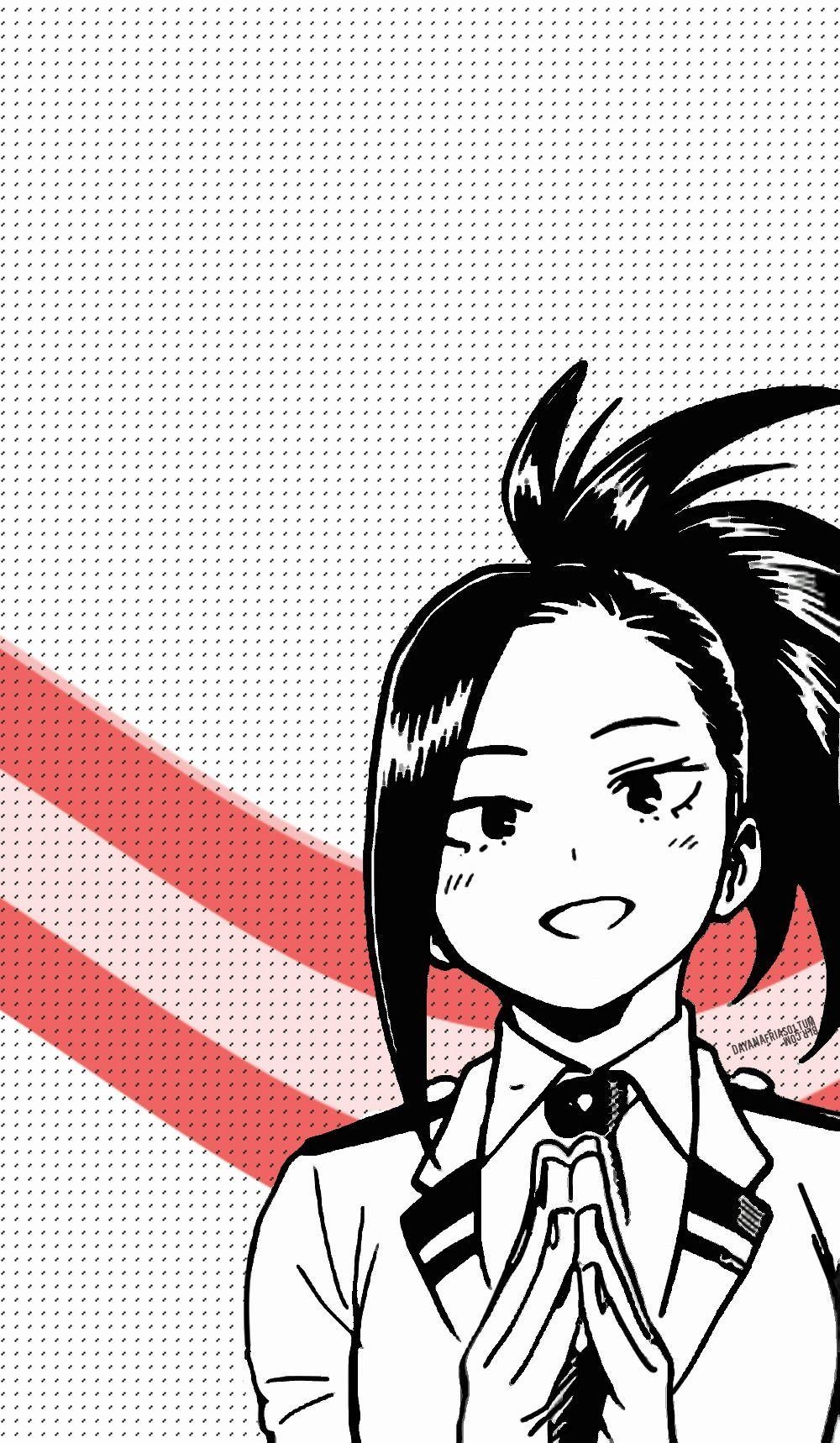 1000x1720 Momo Yaoyorozu. Wallpaper. My hero, My hero academia, Hero, Phone