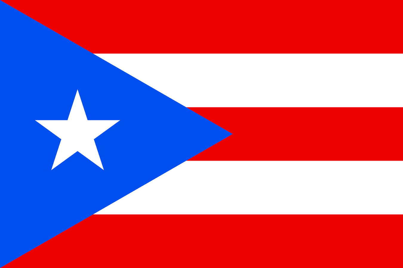 1360x900 Puerto Rico Flag Wallpaper, Desktop