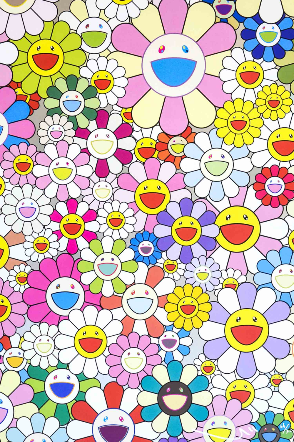 1000x1500 Takashi Murakami Flower Smile SOLD en 2020. Fond d'écran, Phone