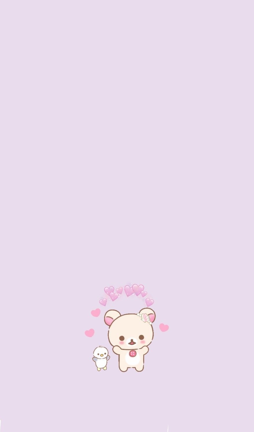 880x1500 korilakkuma. Pink wallpaper anime, Phone