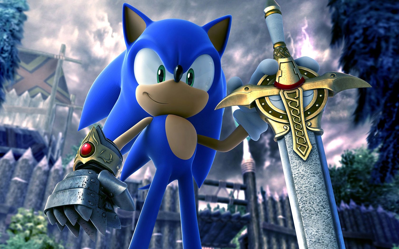 1680x1050 Sonic Desktop Wallpaper, Desktop