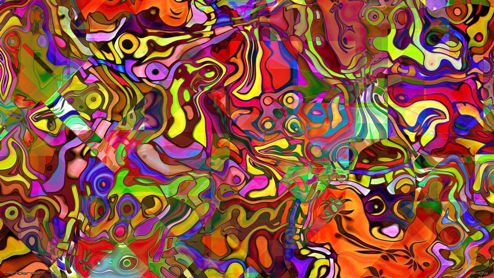 1600x900 Psychedelic Wallpaper, Desktop