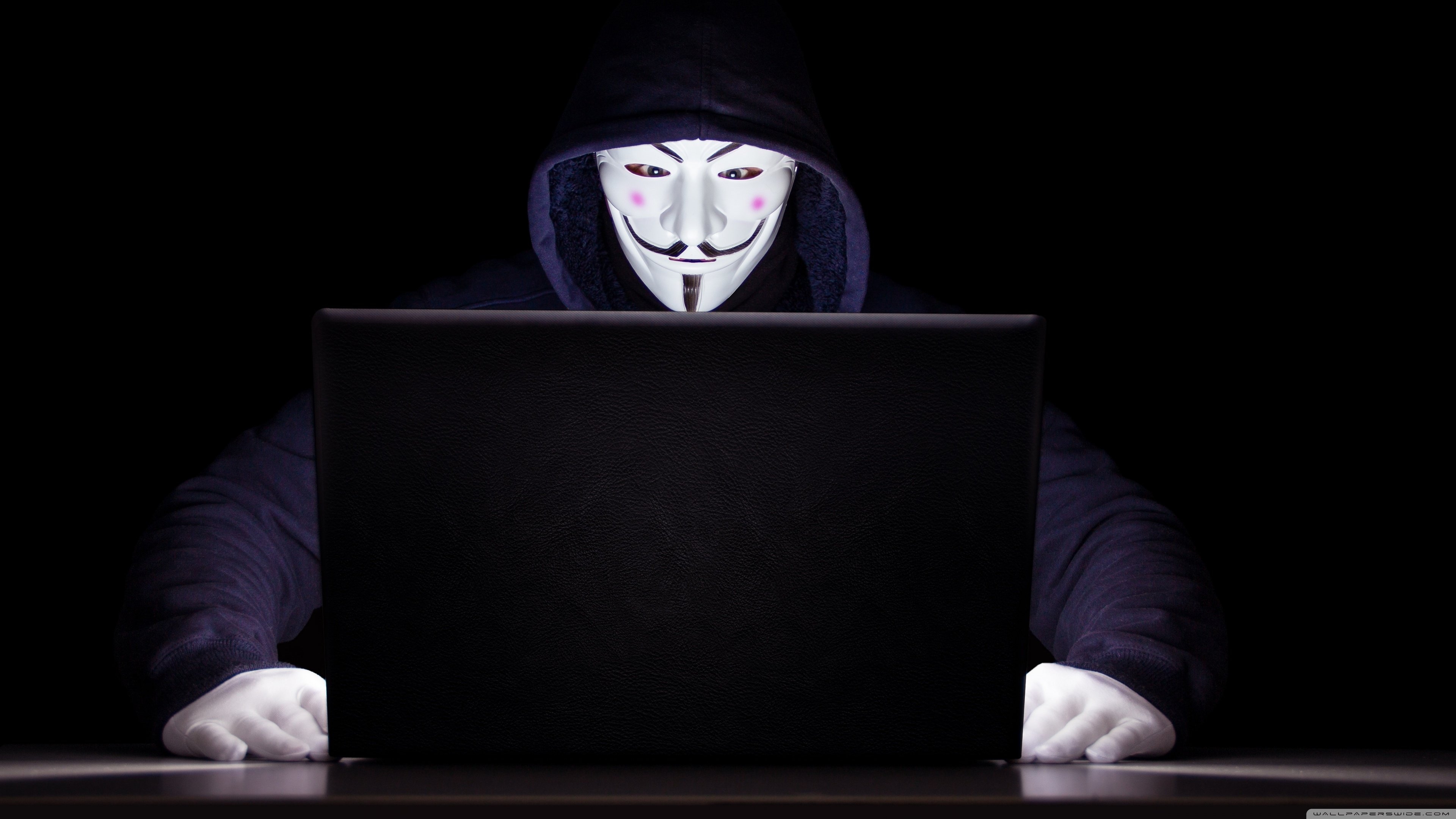 3840x2160 Anonymous Hacker, Computer Ultra HD Desktop Background Wallpaper, Desktop