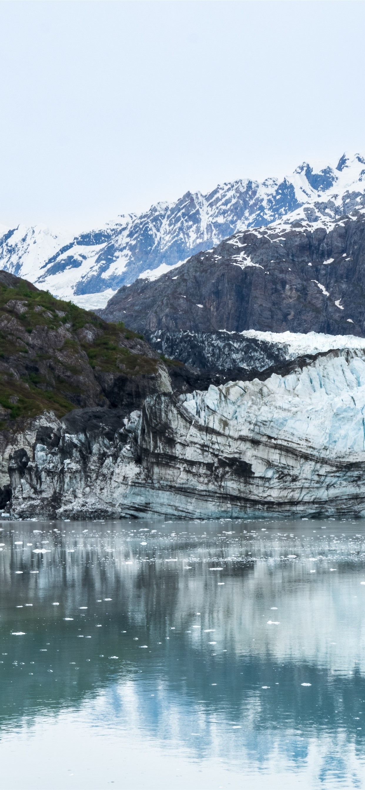 1250x2690 iPhone Wallpaper Alaska, Glacier, Mountains, Lake, Wallpaper iPhone, Phone