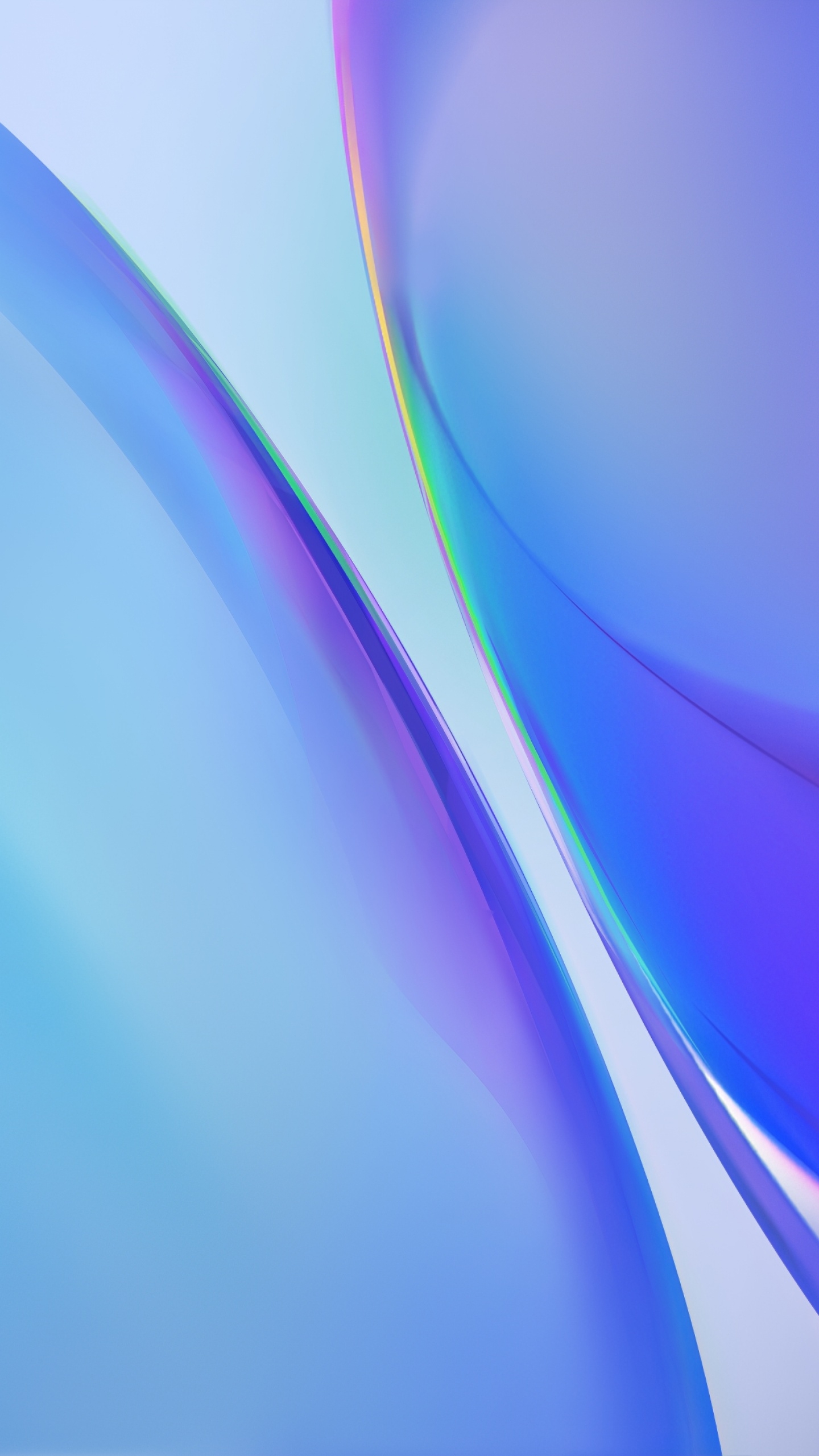 1440x2560 Android 10 Wallpaper 4K, Blue, Stock, Vivo NEX, Gradients, Phone