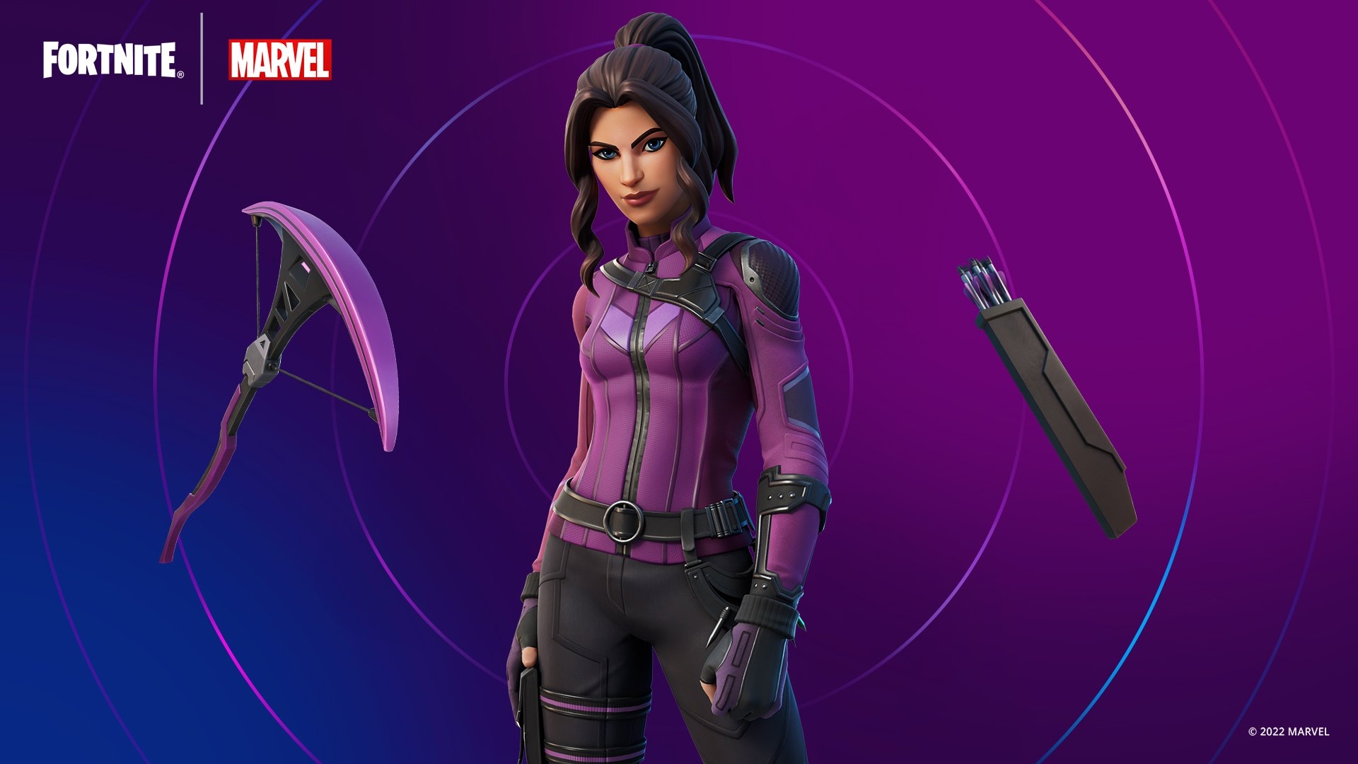 1920x1080 Kate Bishop Fortnite wallpaper, Desktop