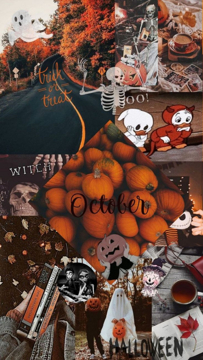 700x1250 Aesthetic Halloween Wallpaper, Phone