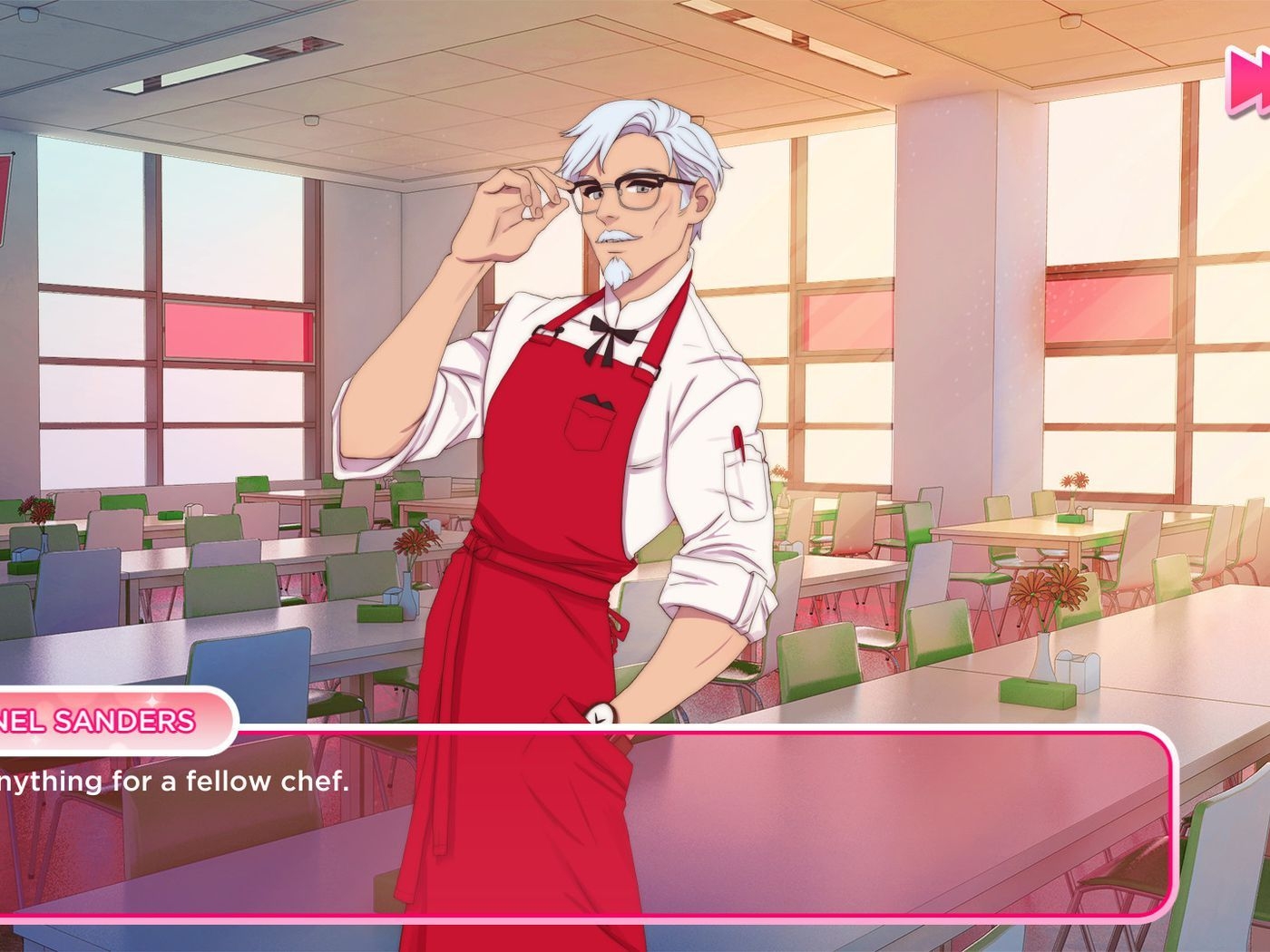 1400x1050 KFC dating sim: KFC's game gets players to fall in love with its brand, Desktop